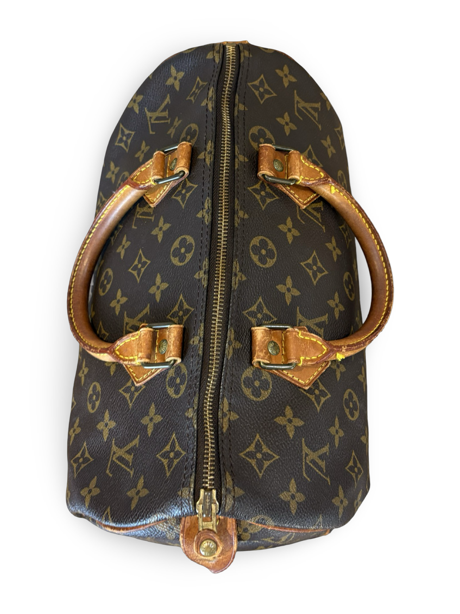 Louis Vuitton Speedy 30 Brown Monogram Canvas Handbag — image 8