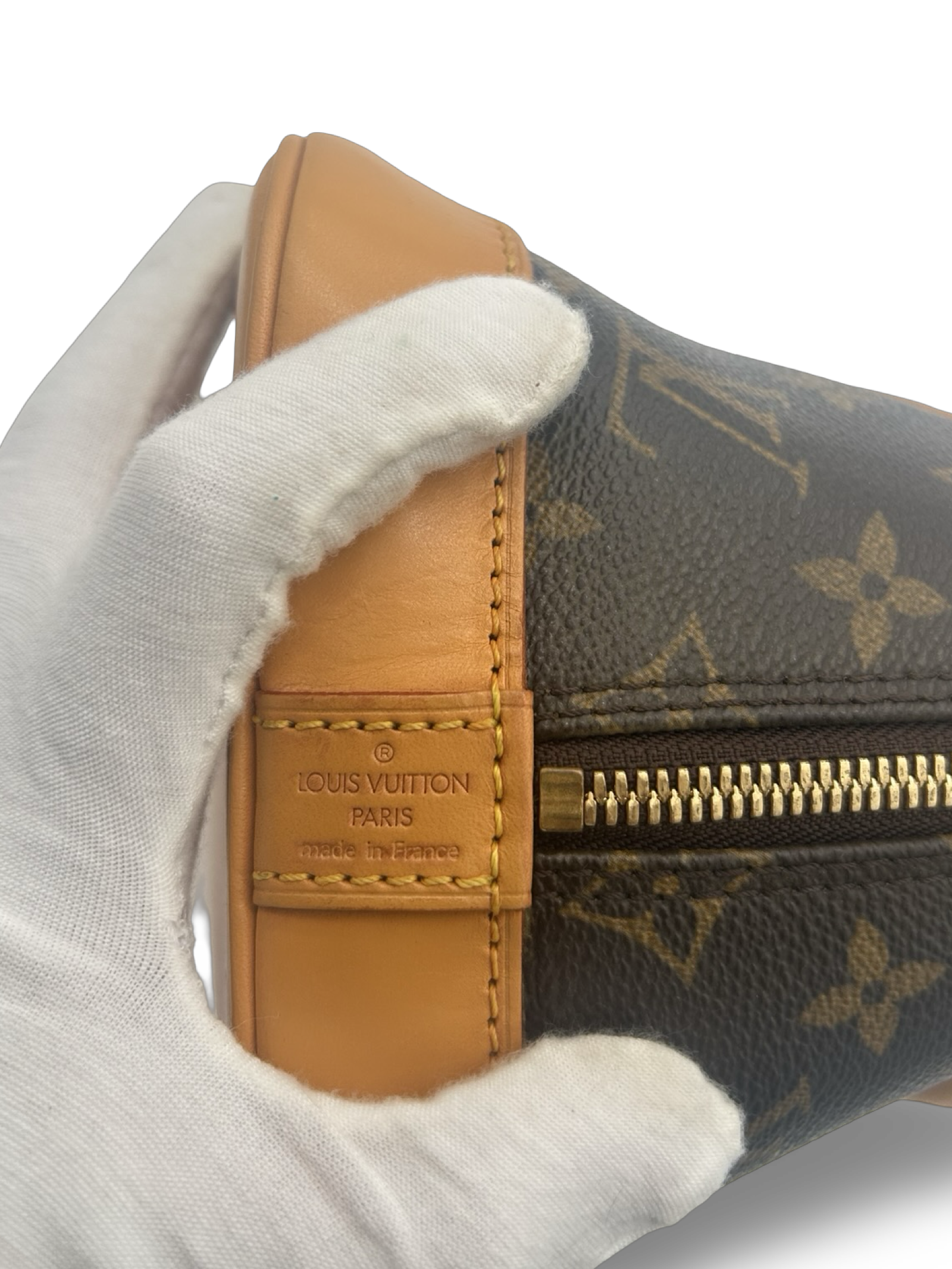 Louis Vuitton Alma PM Brown Monogram Canvas Handbag — image 10