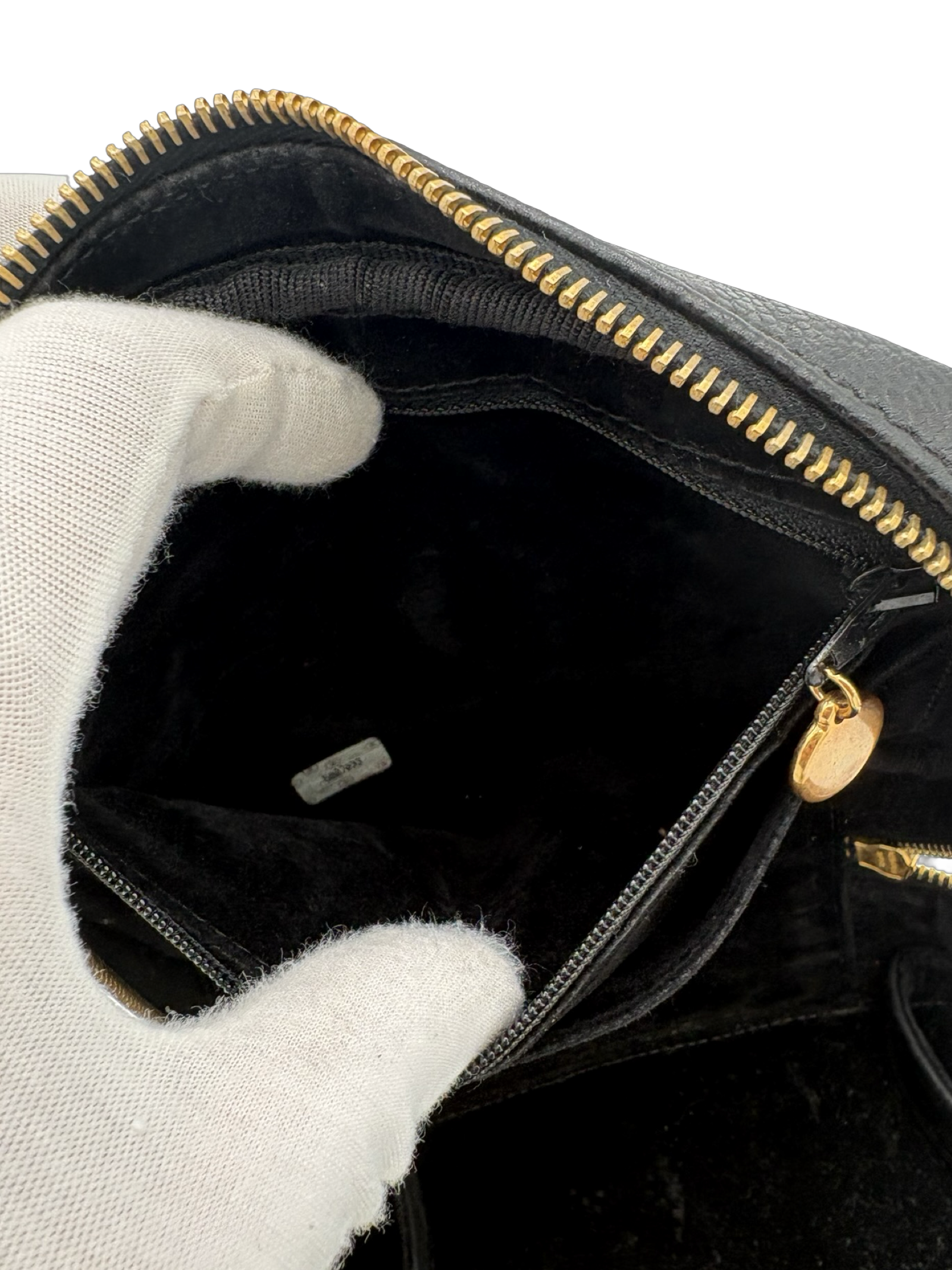 Chanel CC Black Caviar Vanity Handbag Shoulder Bag — image 23