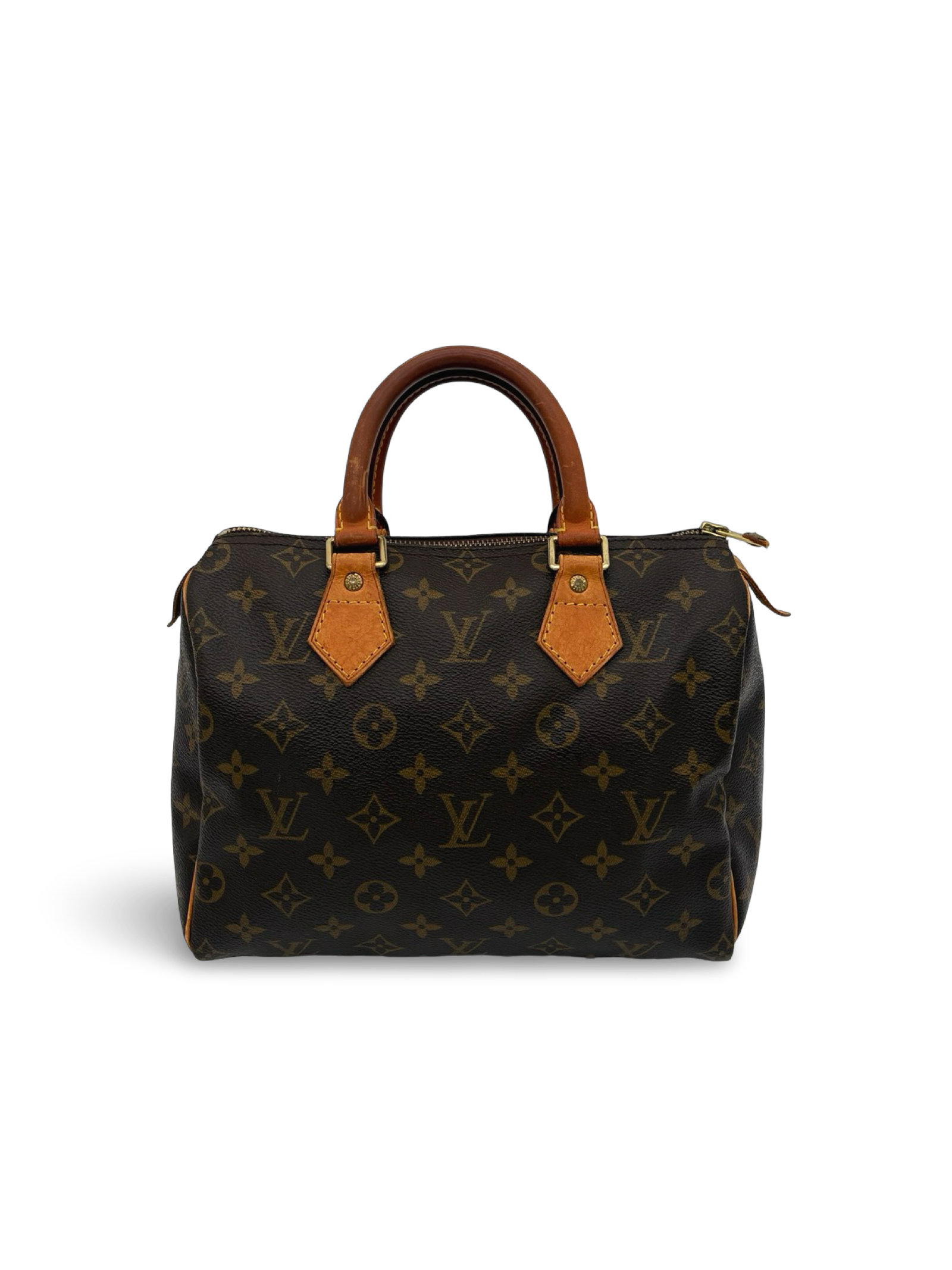 Louis Vuitton Speedy 25 Brown Monogram Canvas Handbag