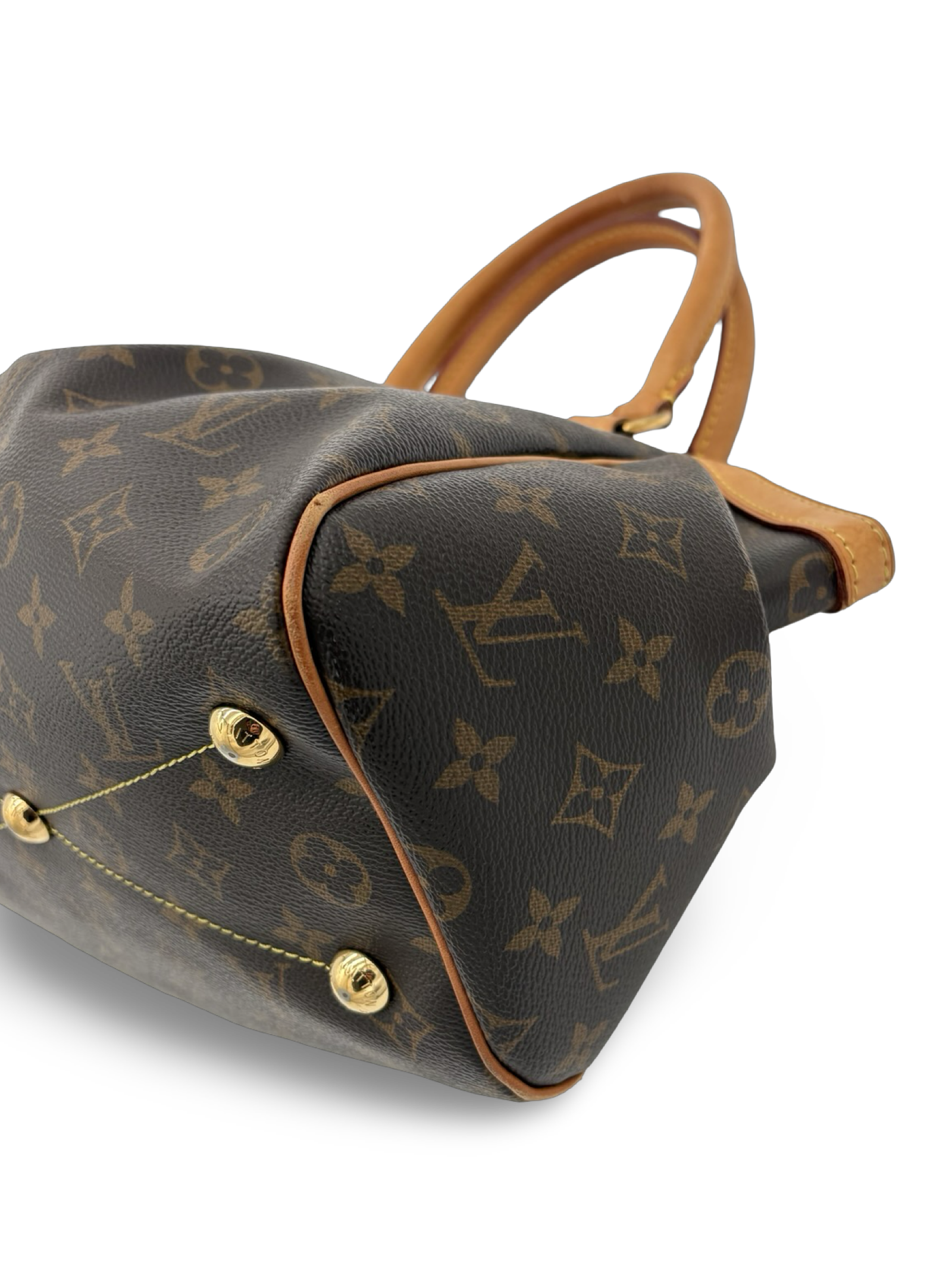 Louis Vuitton Tivoli PM Brown Monogram Canvas Shoulder / Handbag — image 11