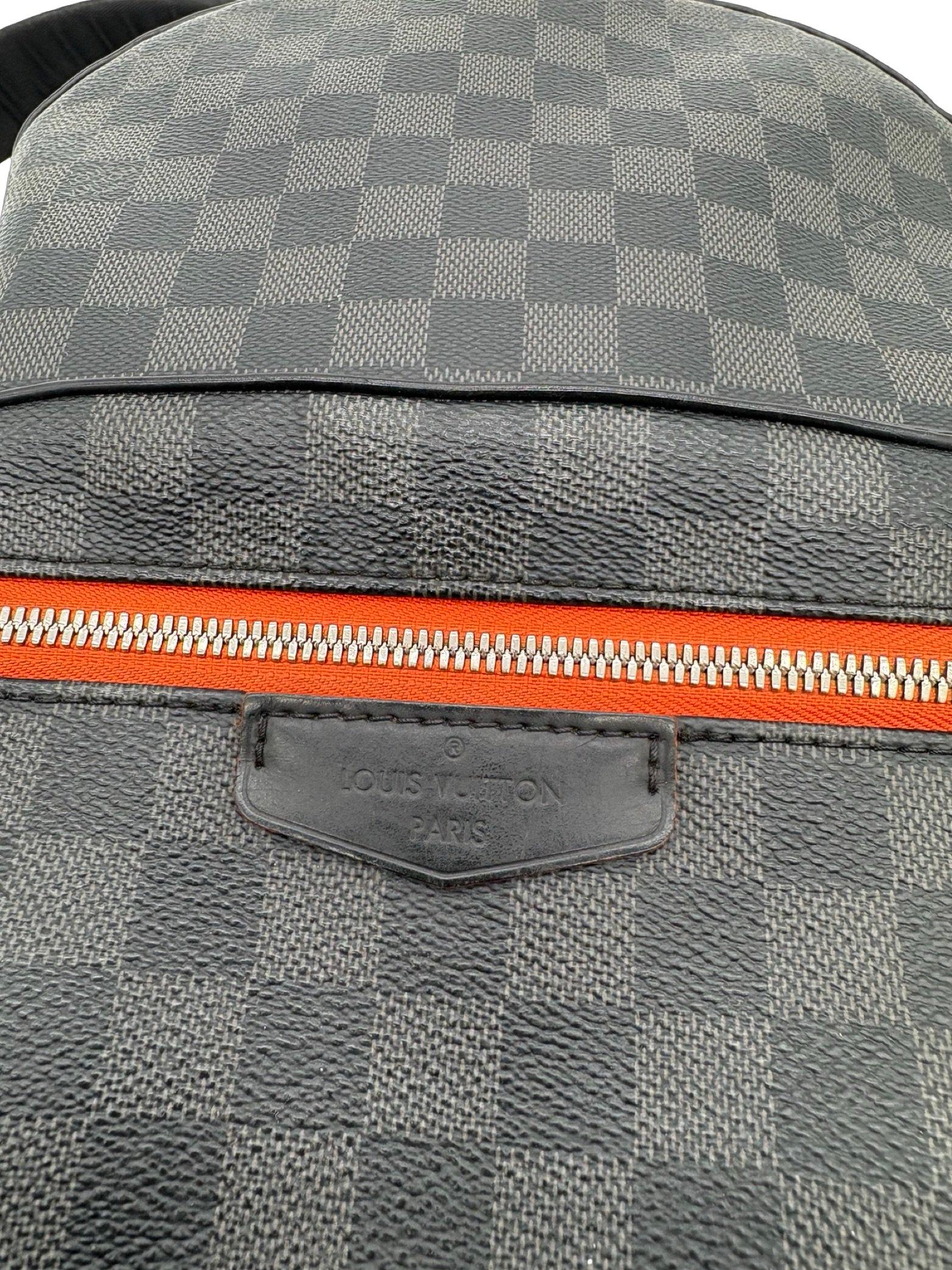 Louis Vuitton Damier Graphite Orange Monogram Canvas Josh Backpack — image 7