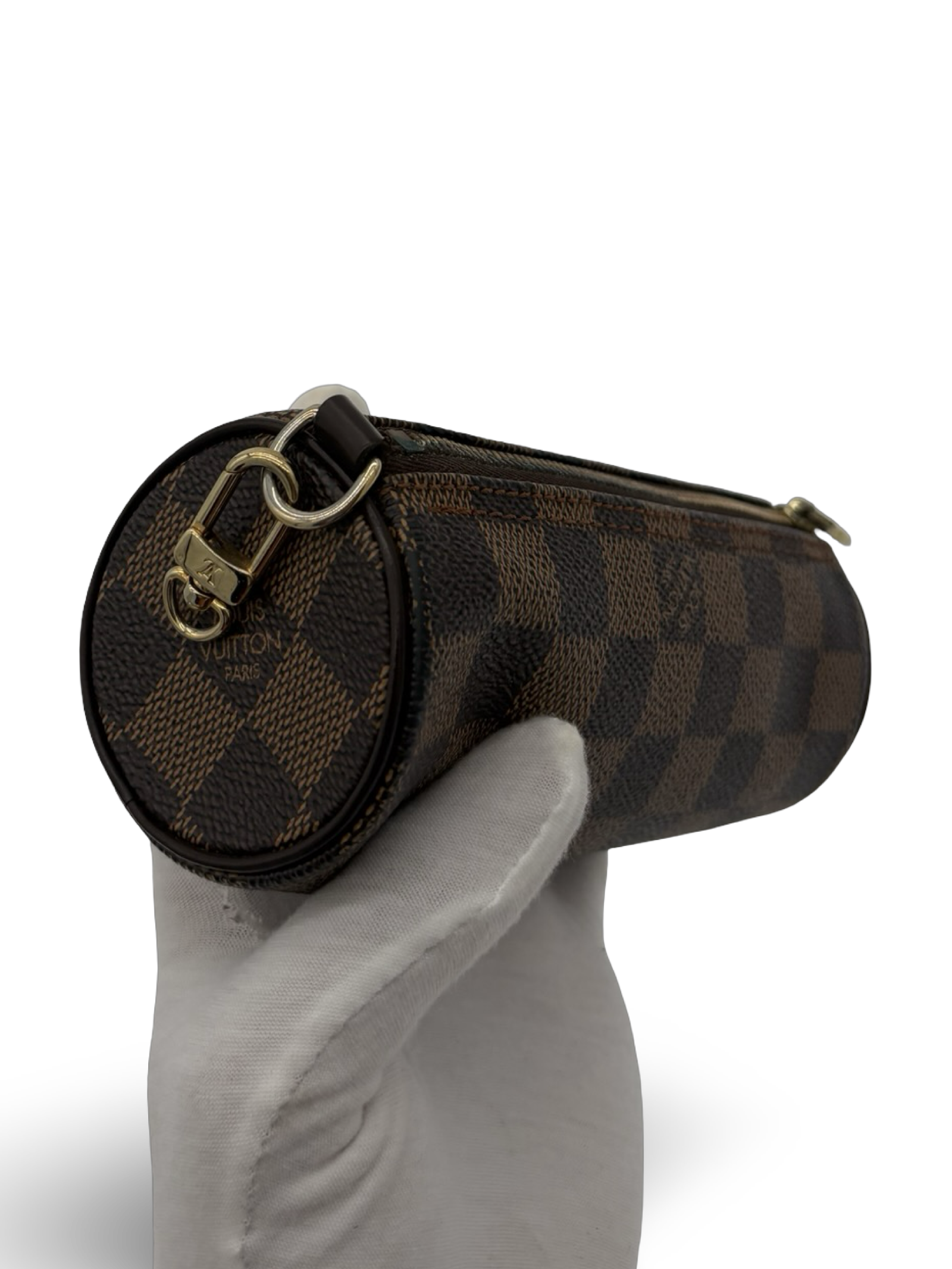 Louis Vuitton Damier Ebene Papillon 30 Handbag with Pouch — image 14