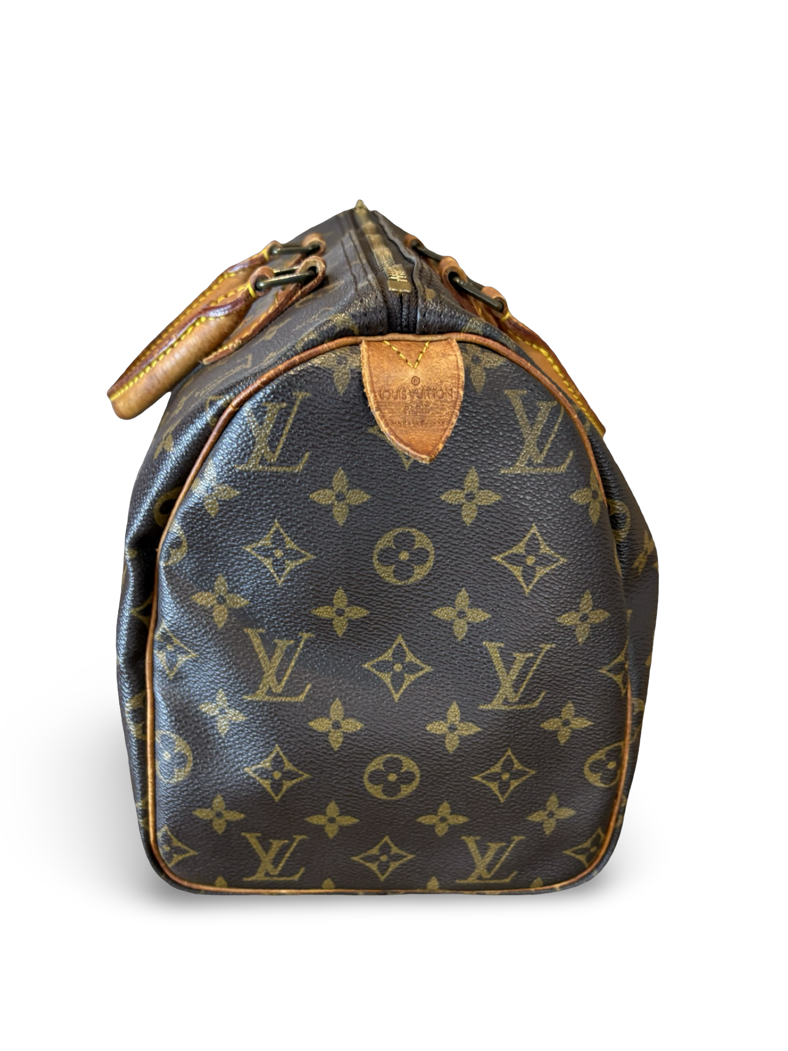 Louis Vuitton Speedy 30 Brown Monogram Canvas Handbag — image 5