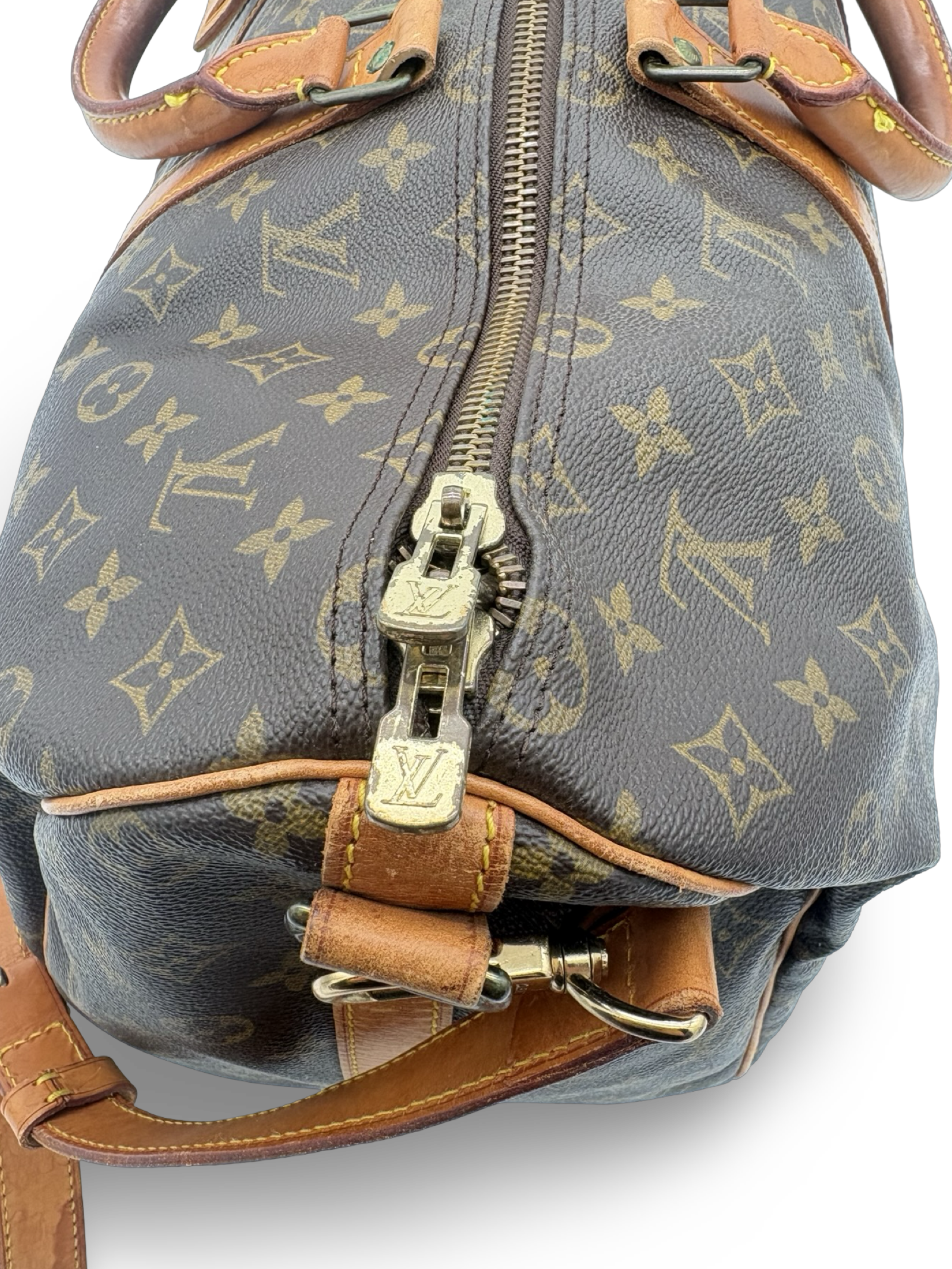 Louis Vuitton Keepall 50 Bandouliere Brown Monogram Canvas Travel Duffel Bag — image 7
