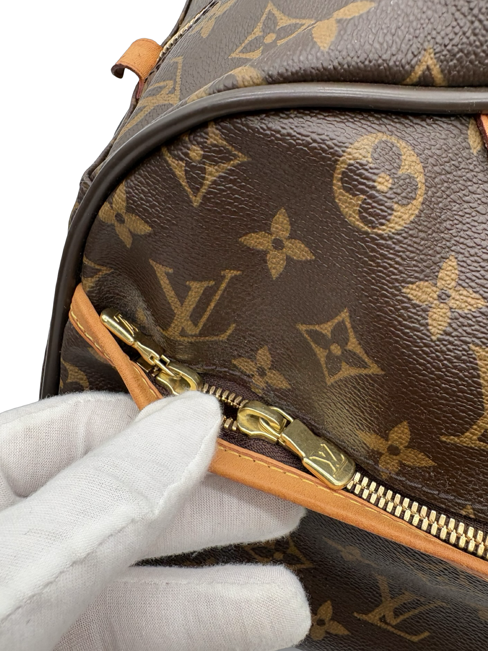 Louis Vuitton Eole 50 Travel Rolling Suitcase Duffel Brown Monogram Canvas Bag — image 11