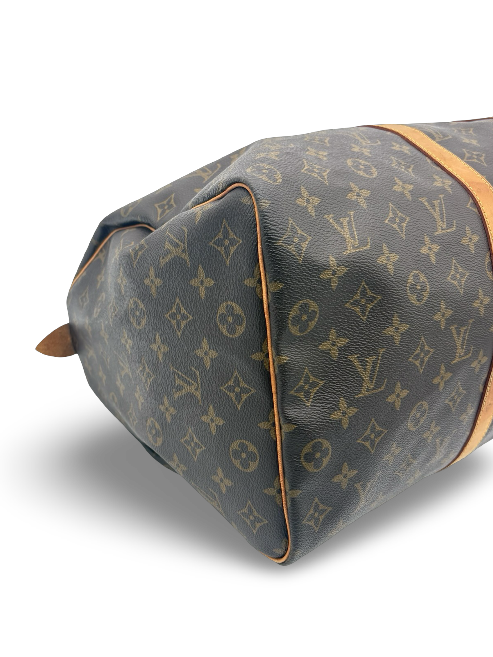 Louis Vuitton Keepall 50 Brown Monogram Canvas Travel Duffel Bag — image 6