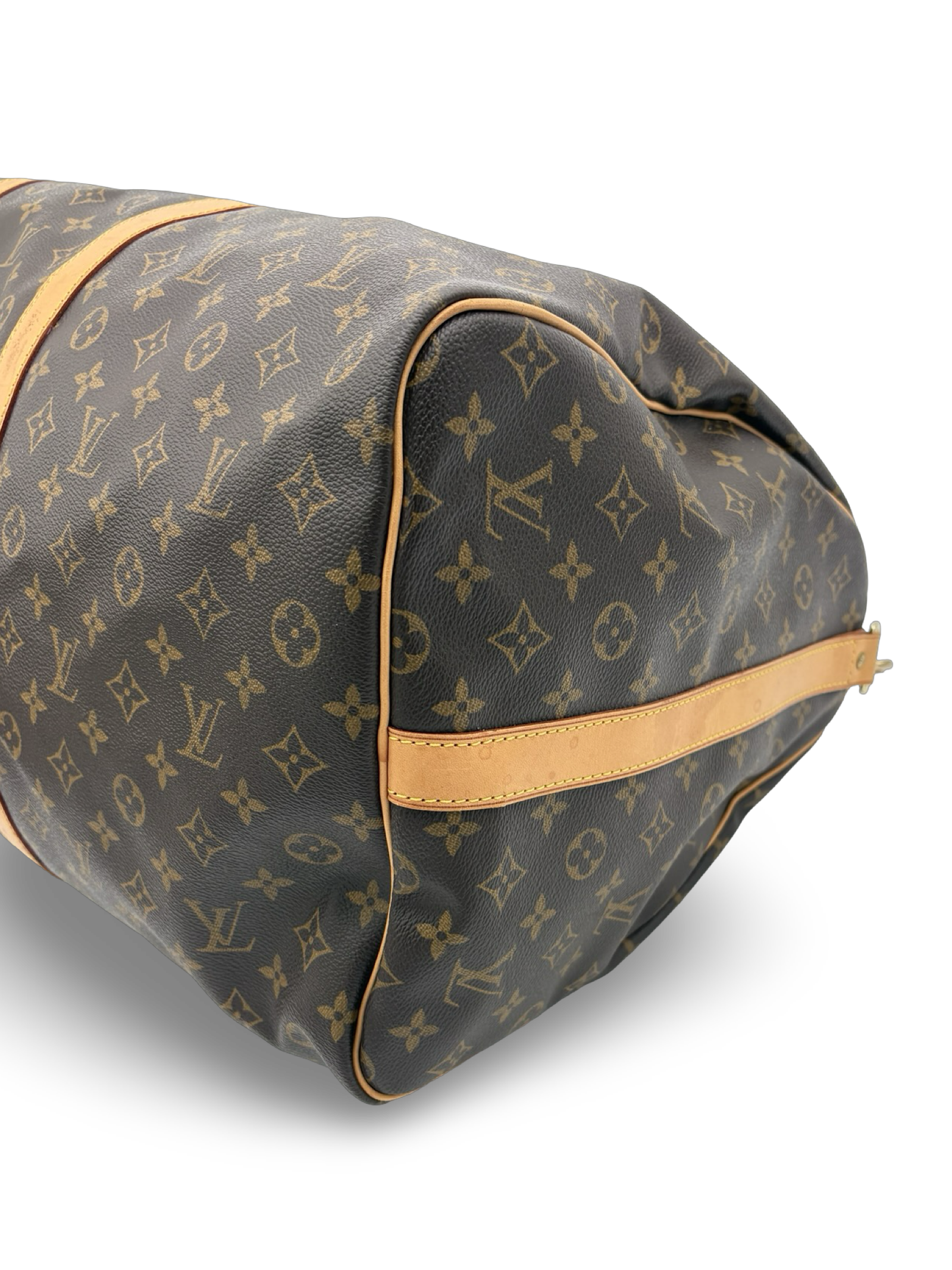 Louis Vuitton Keepall 60 Bandouliere Brown Monogram Canvas Travel Duffel Bag — image 16