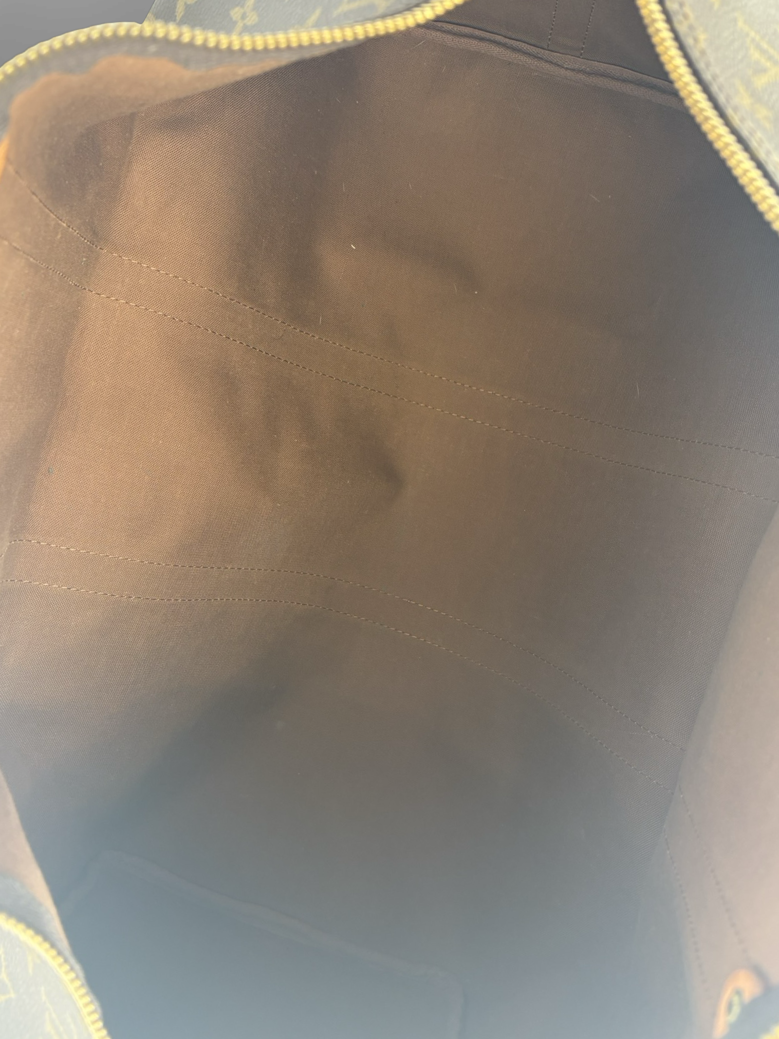 Louis Vuitton Keepall 50 Bandouliere Brown Monogram Canvas Travel Duffel Bag — image 17