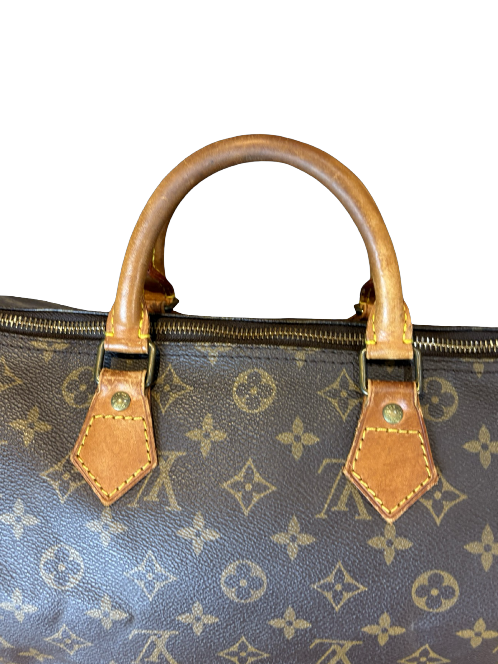 Louis Vuitton Speedy 30 Brown Monogram Canvas Handbag — image 4
