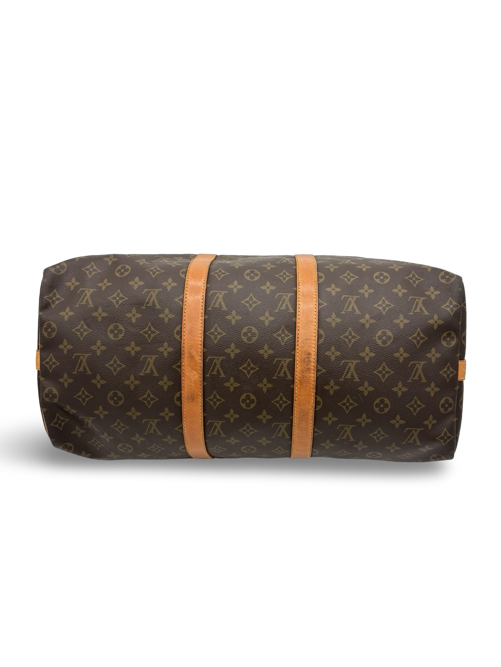 Louis Vuitton Keepall 50 Bandouliere Brown Monogram Canvas Travel Duffel Bag — image 8