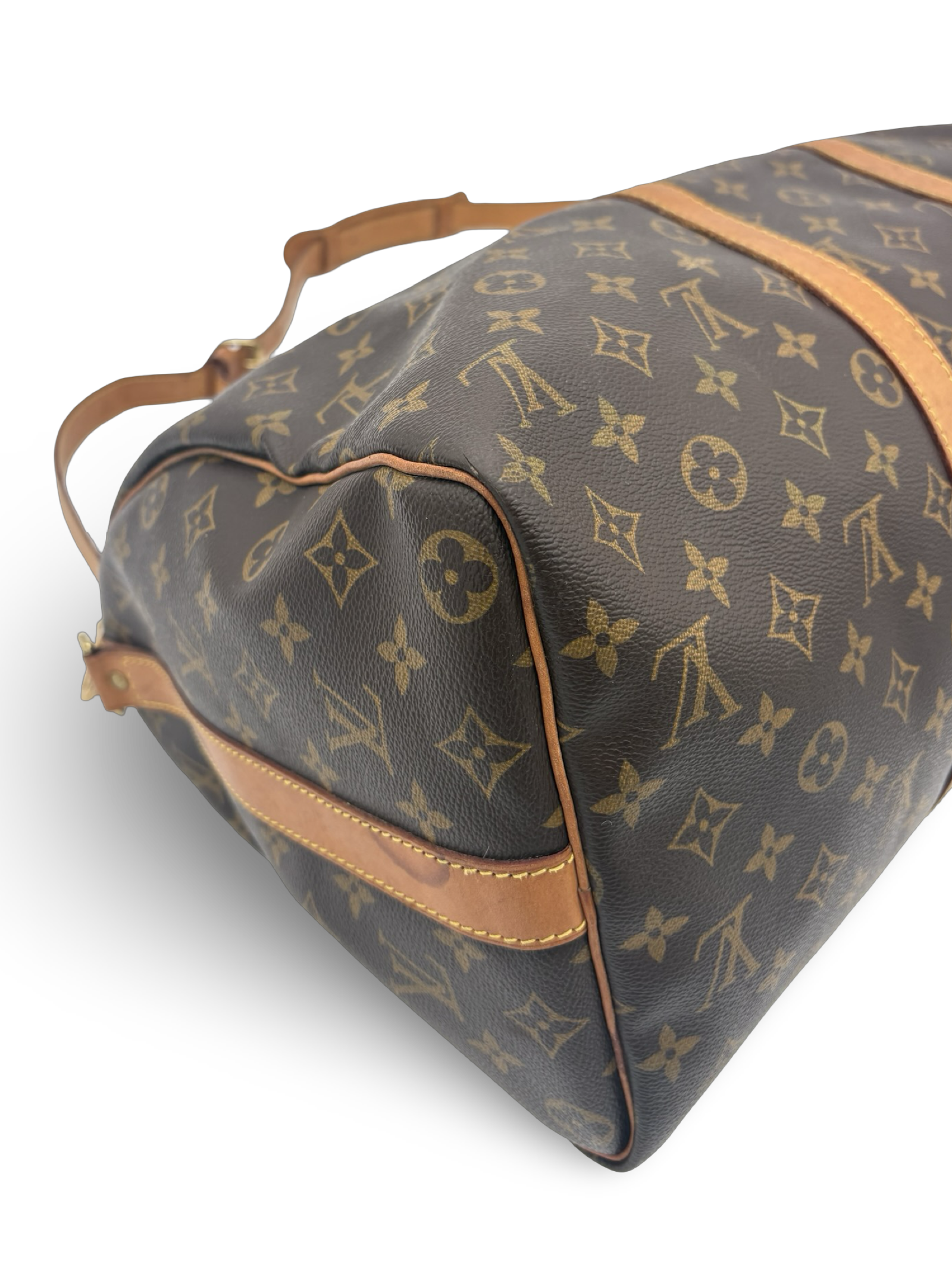 Louis Vuitton Keepall 45 Bandouliere Brown Monogram Canvas Travel Duffel Bag — image 16