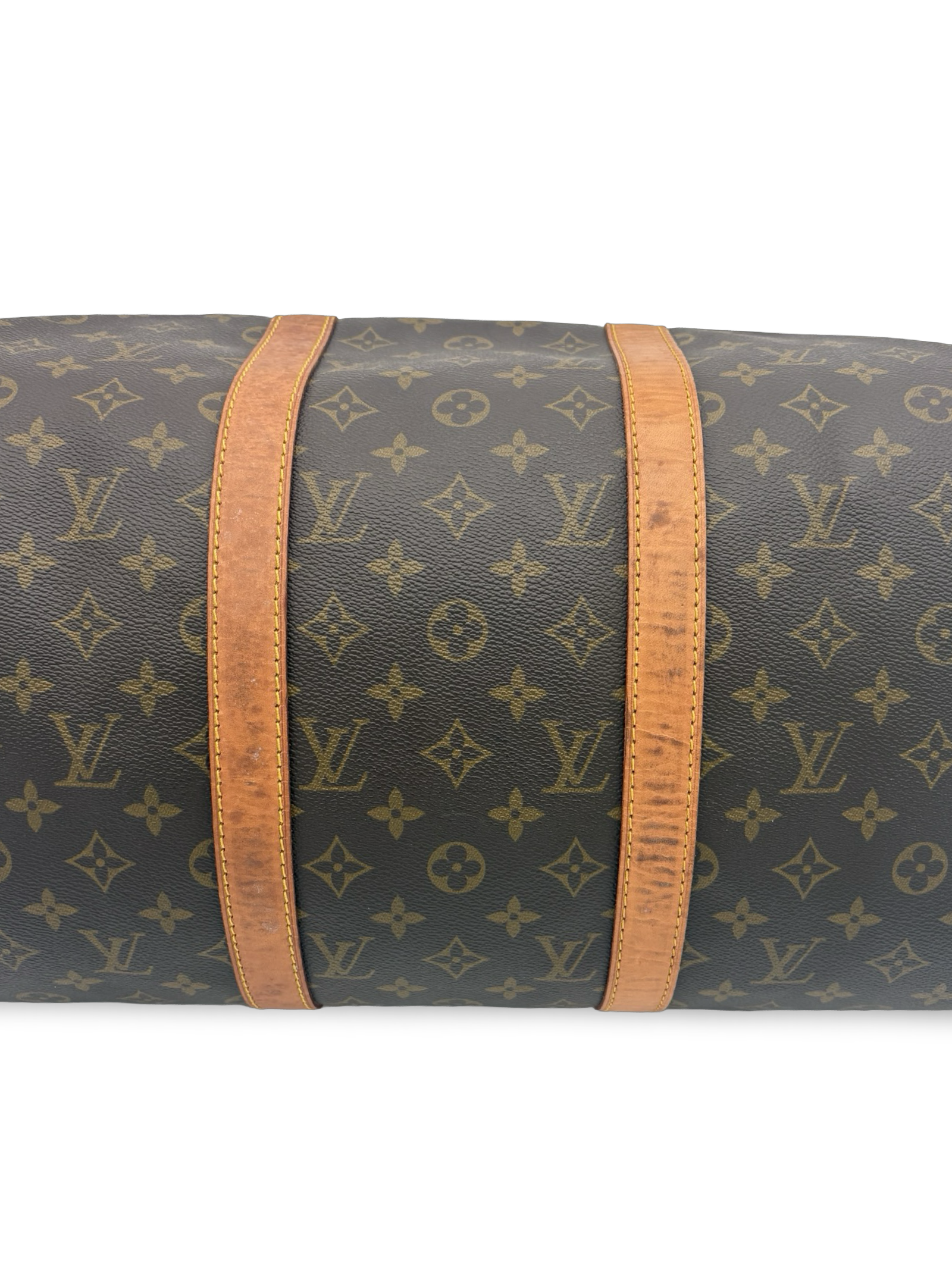 Louis Vuitton Keepall 50 Bandouliere Brown Monogram Canvas Travel Duffel Bag — image 14