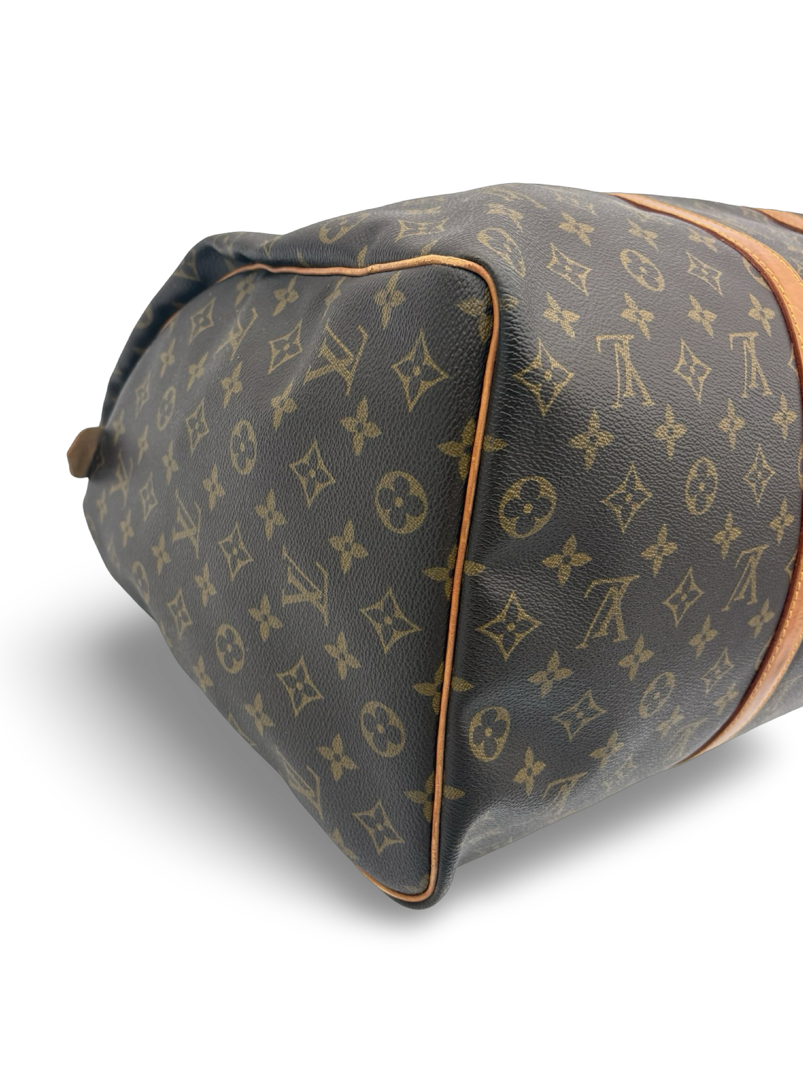 Louis Vuitton Keepall 50 Brown Monogram Canvas Travel Duffel Bag — image 6