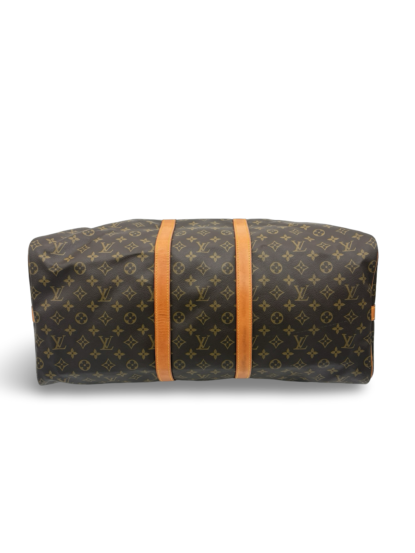 Louis Vuitton Keepall 55 Bandouliere Brown Monogram Canvas Travel Duffel Bag — image 8