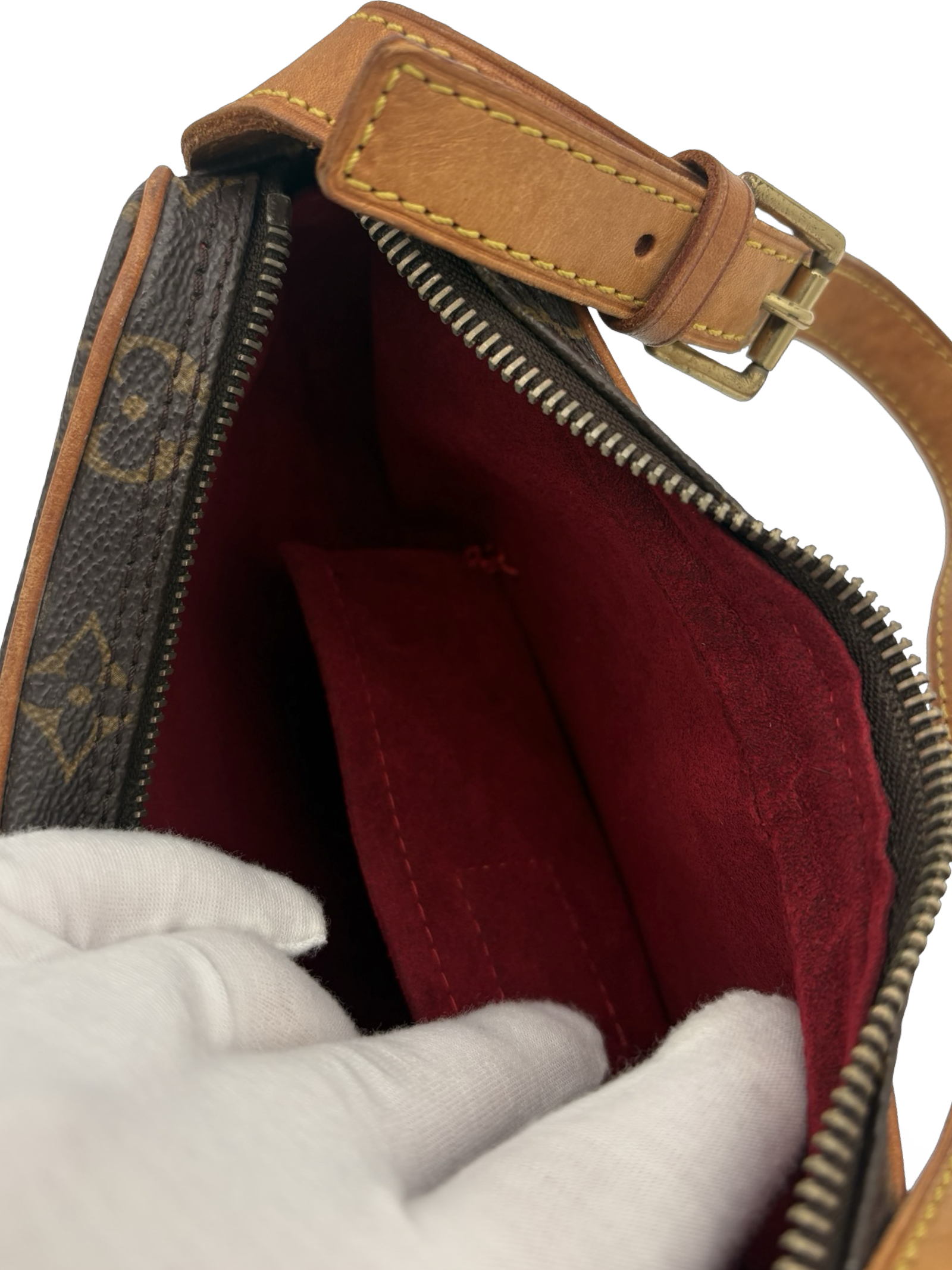 Louis Vuitton Crossaint PM Monogram Brown Canvas Shoulder Bag — image 22