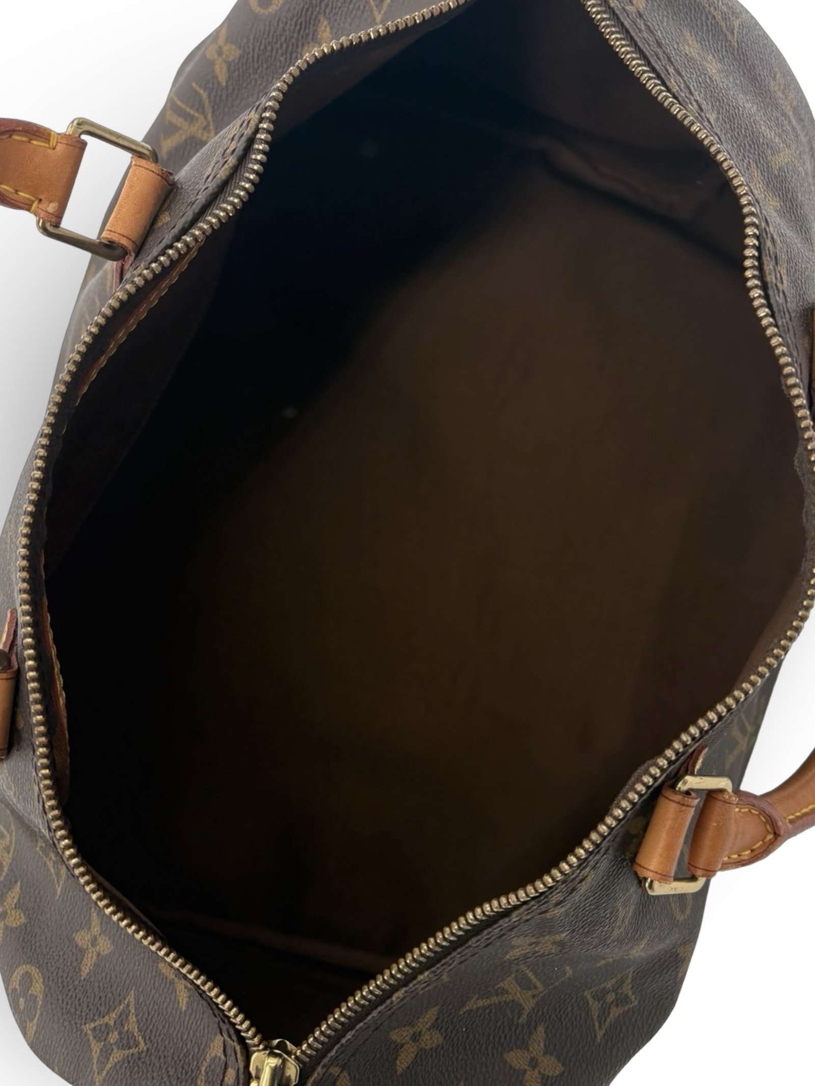 Louis Vuitton Speedy 35 Brown Monogram Canvas Handbag — image 12