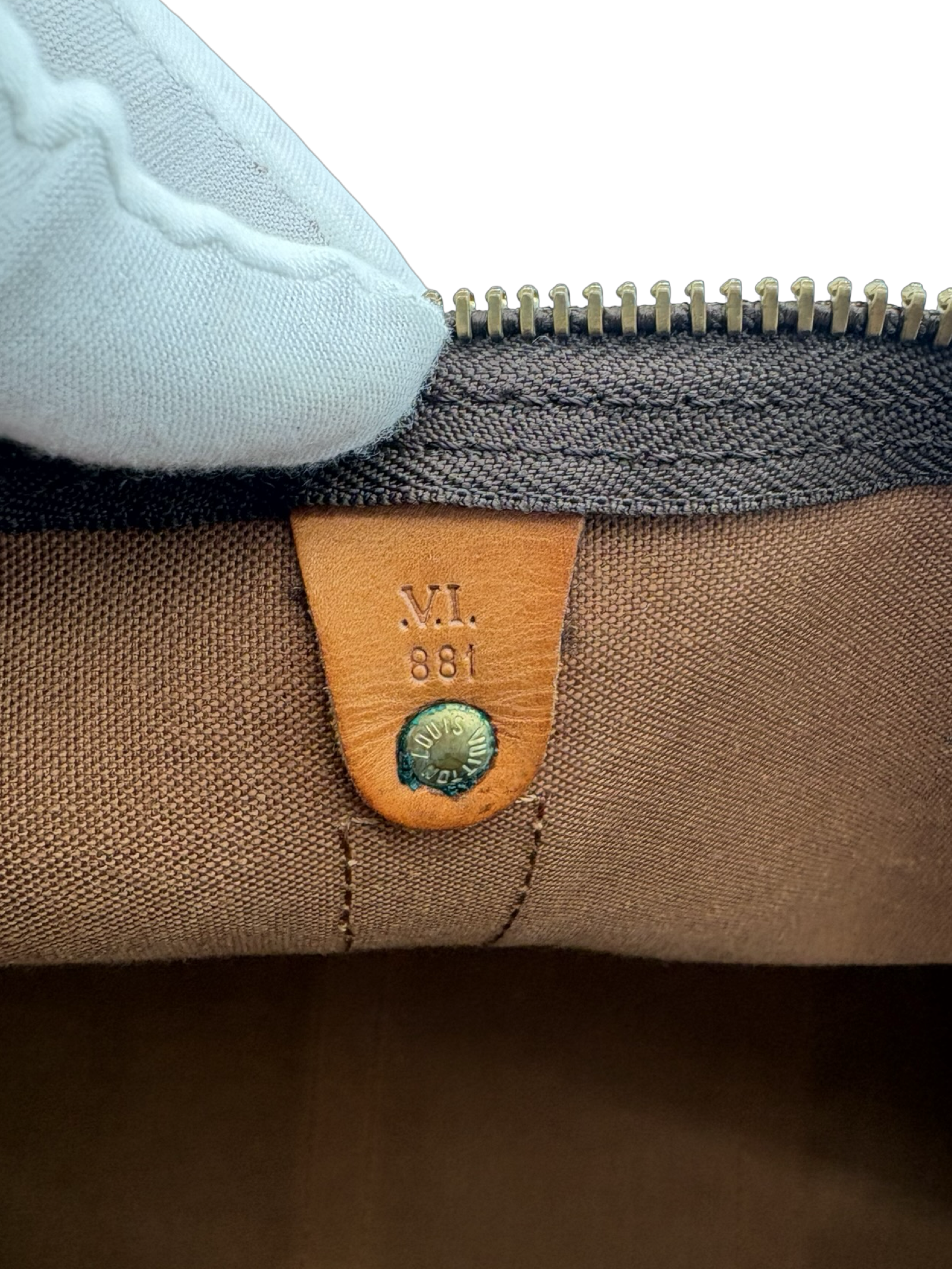 Louis Vuitton Keepall 55 Bandouliere Brown Monogram Canvas Travel Duffel Bag — image 14