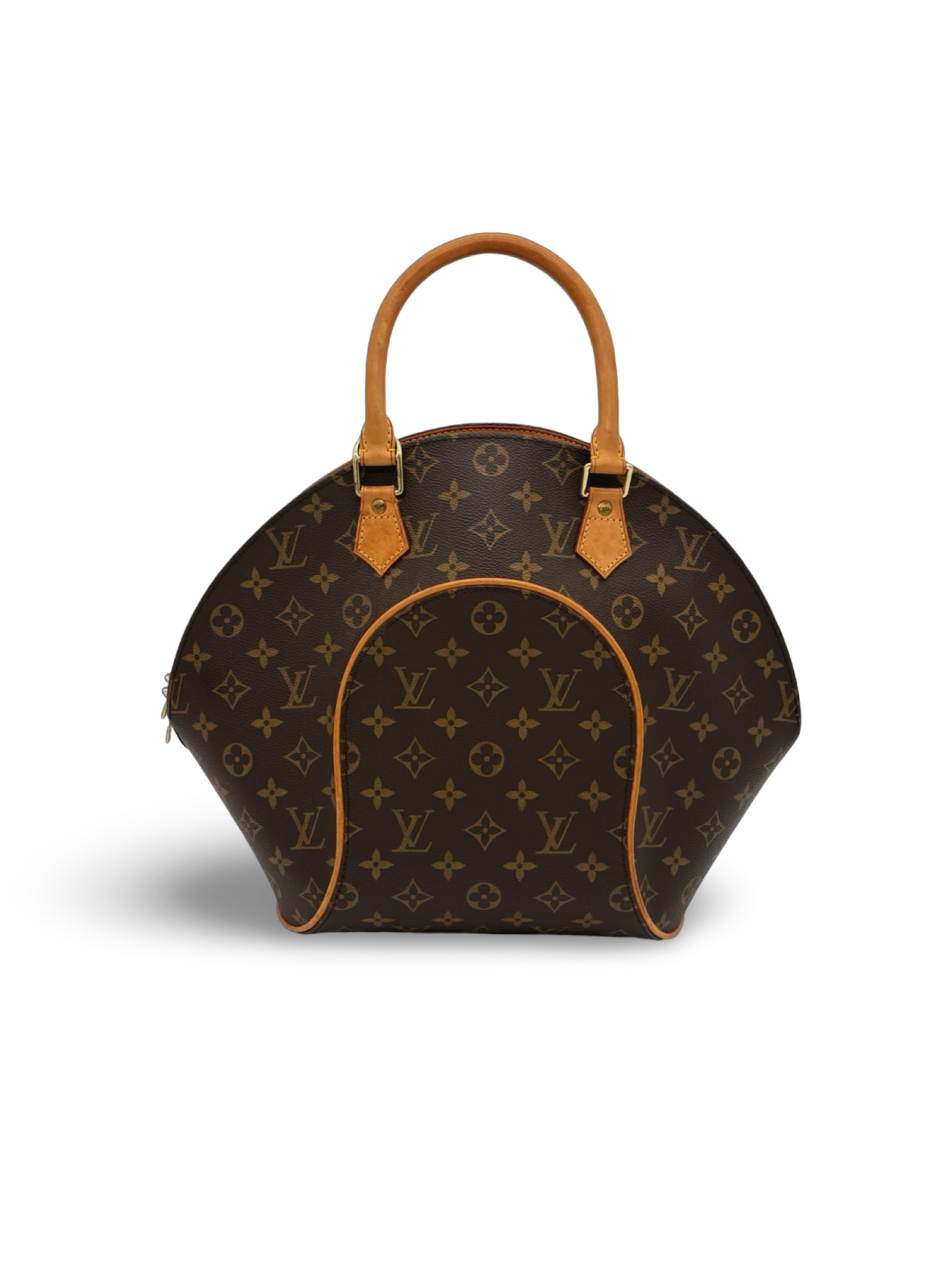 Louis Vuitton Ellipse MM Brown Monogram Canvas Handbag
