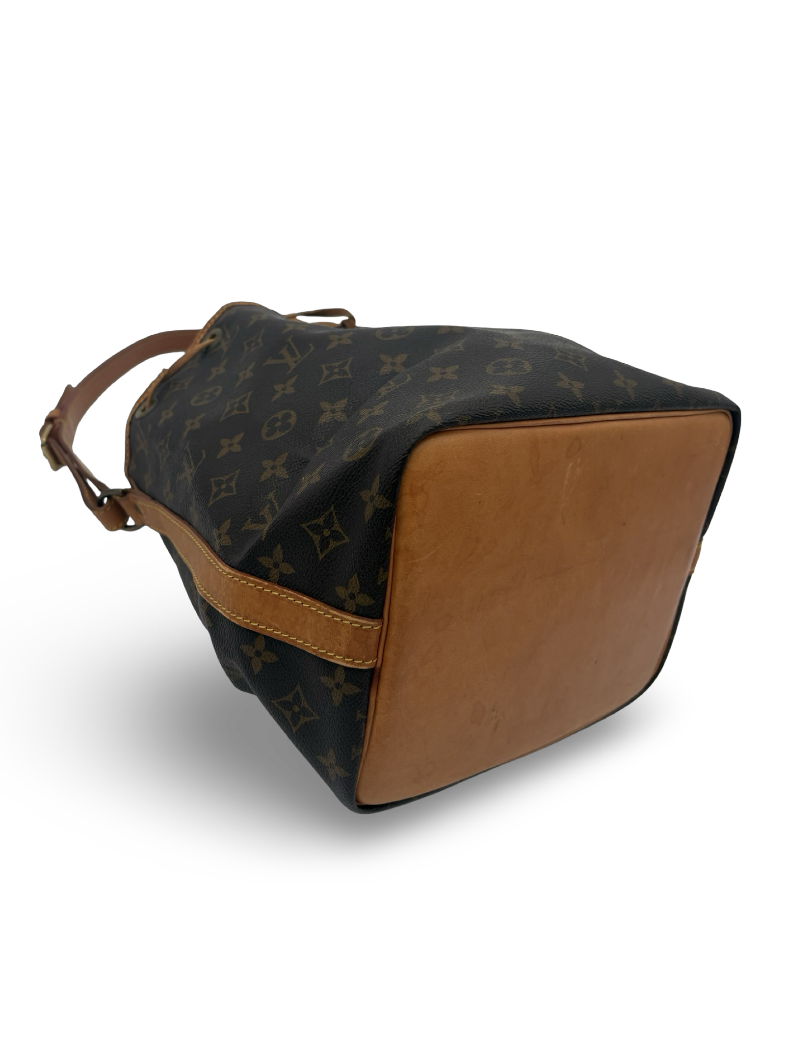 Louis Vuitton Petit Noé Drawstring Shoulder Bag Brown Monogram Canvas — image 10
