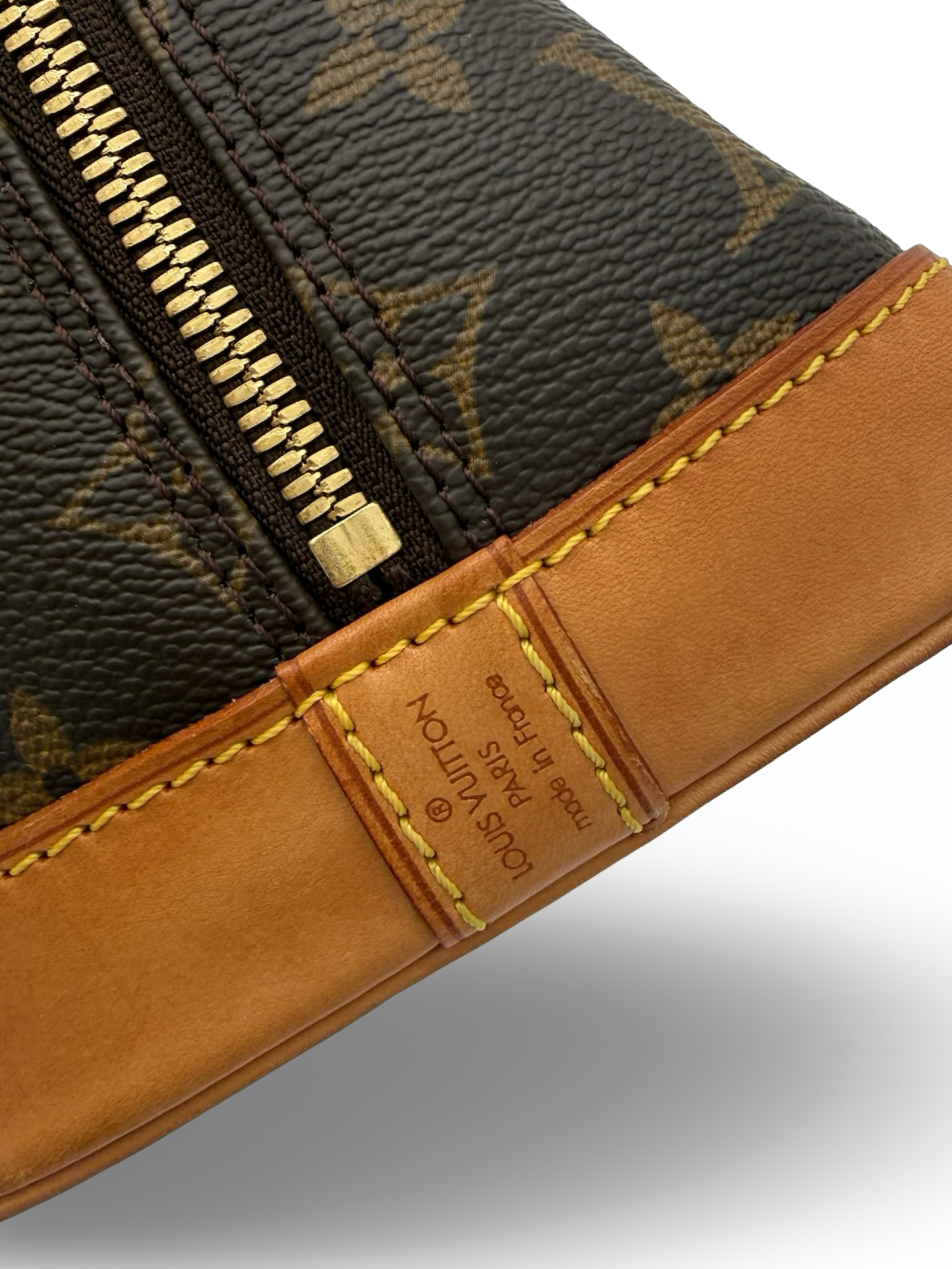 Louis Vuitton Alma PM Brown Monogram Canvas Handbag — image 5