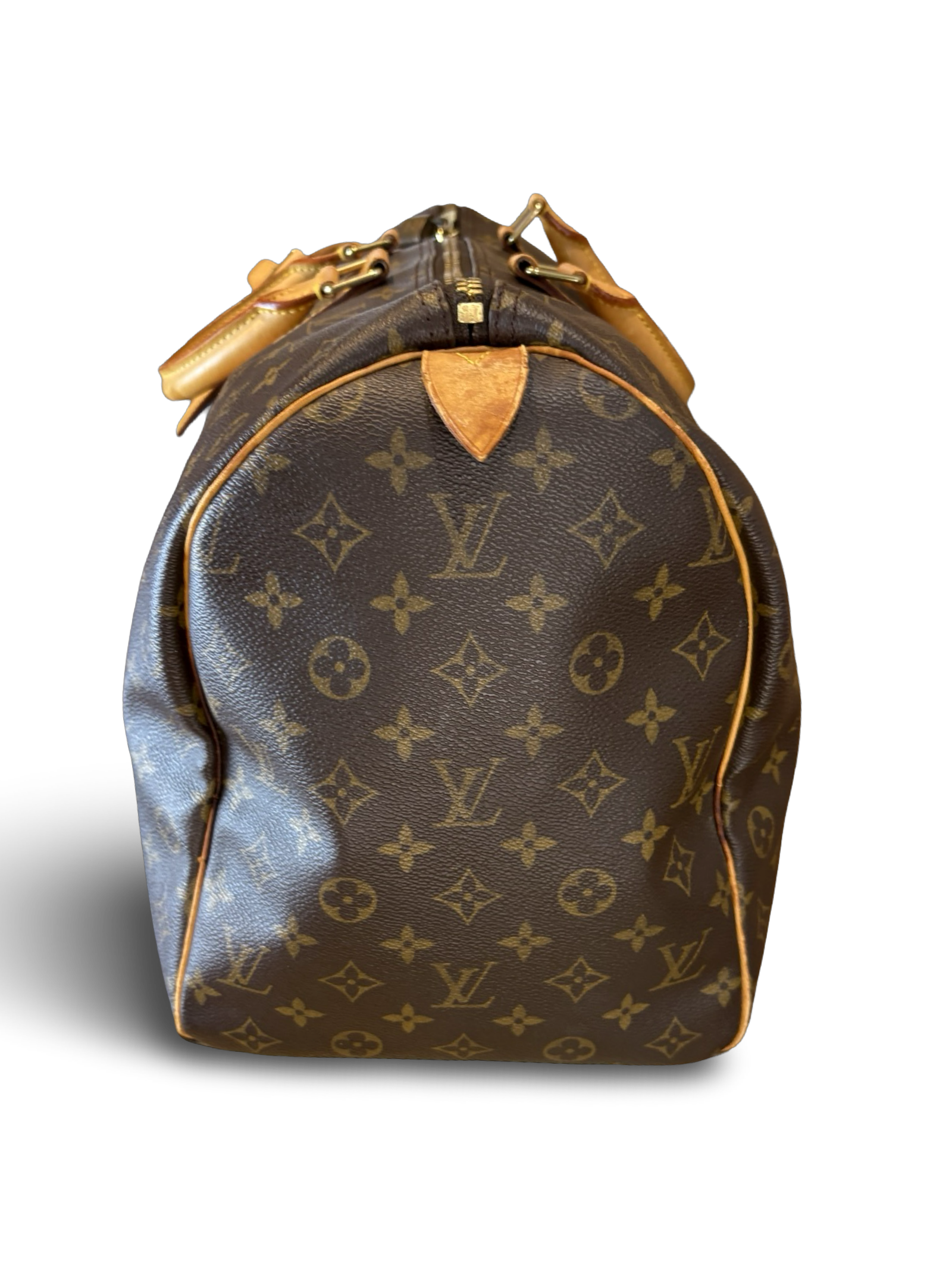 Louis Vuitton Keepall 50 Brown Monogram Canvas Travel Duffel Bag — image 8