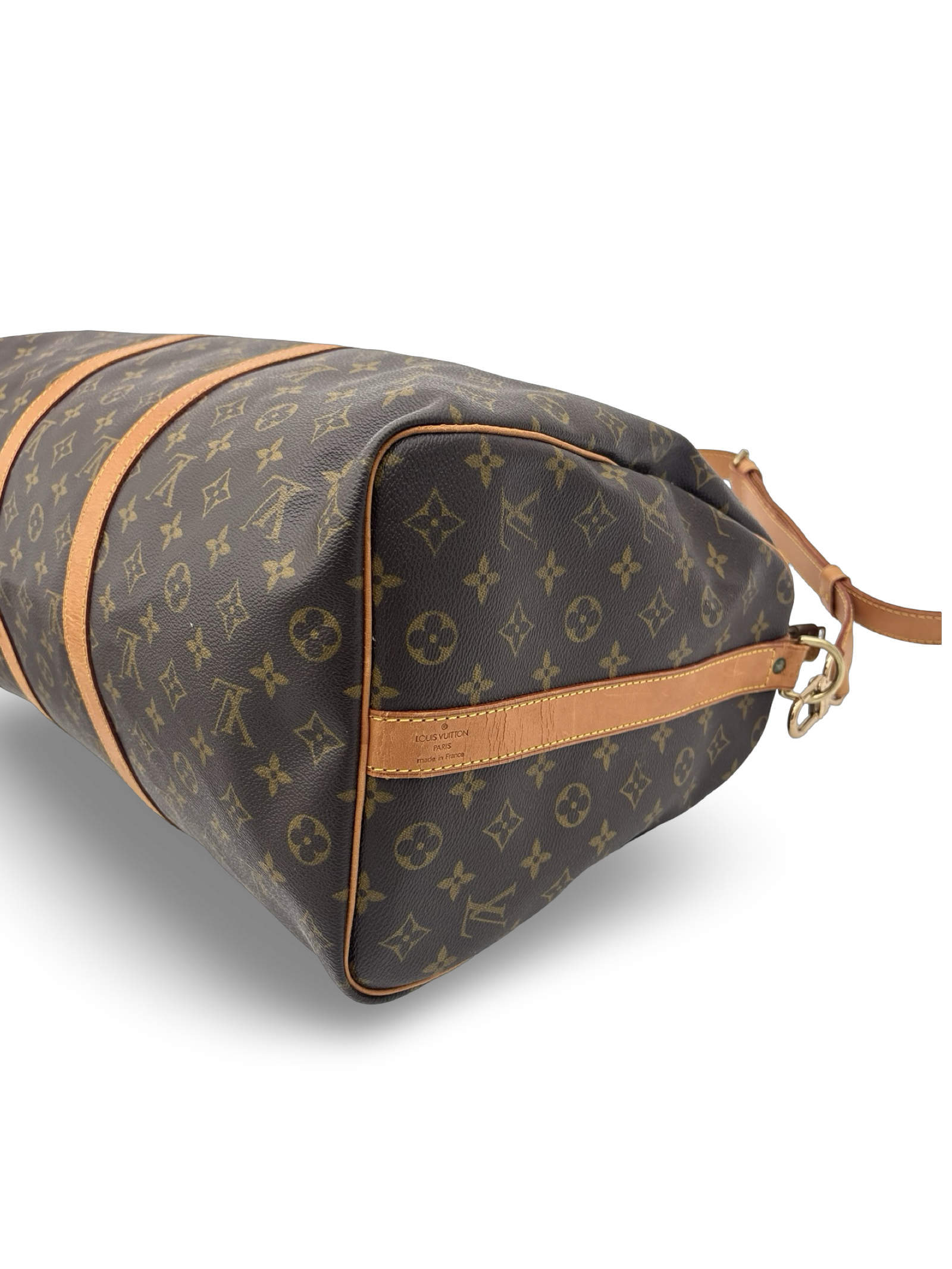 Louis Vuitton Keepall 50 Bandouliere Brown Monogram Canvas Travel Duffel Bag — image 16