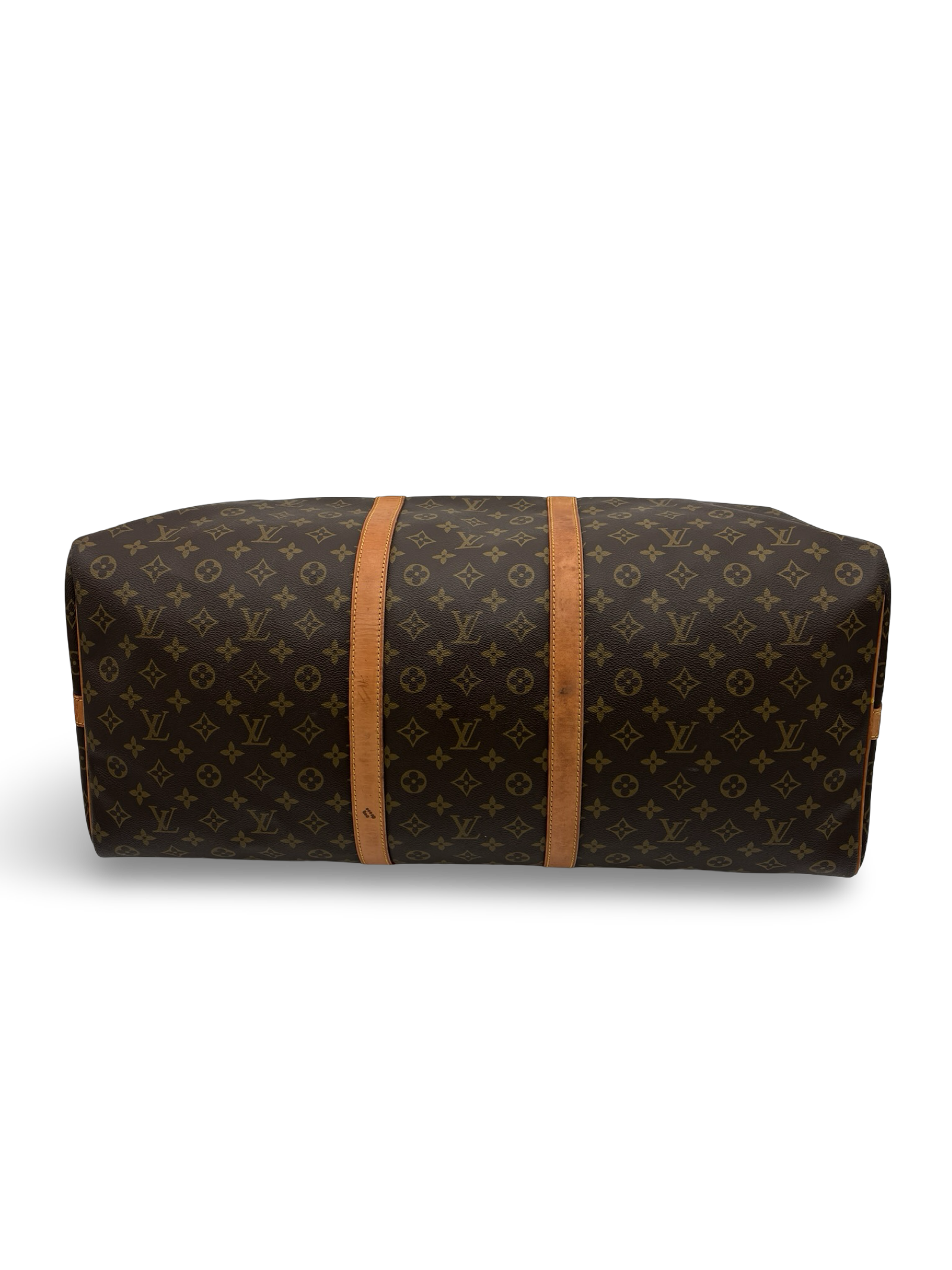 Louis Vuitton Keepall 60 Bandouliere Brown Monogram Canvas Travel Duffel Bag — image 5