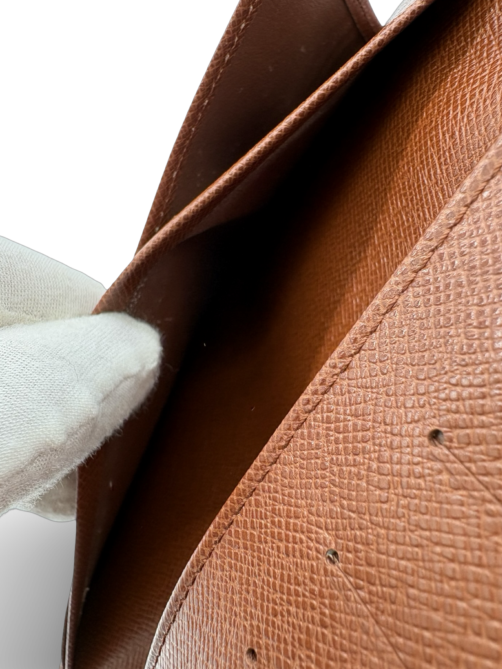 Louis Vuitton Checkbook Wallet Brown Monogram Canvas — image 10