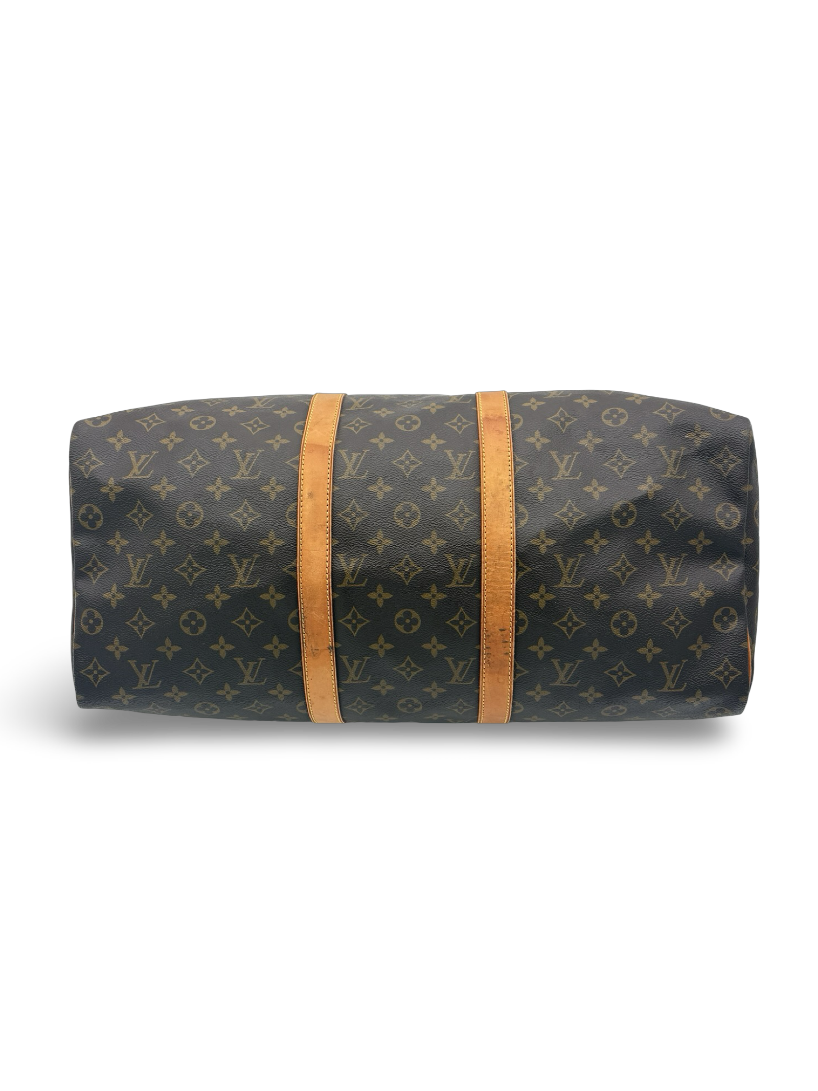 Louis Vuitton Keepall 50 Brown Monogram Canvas Travel Duffel Bag — image 5