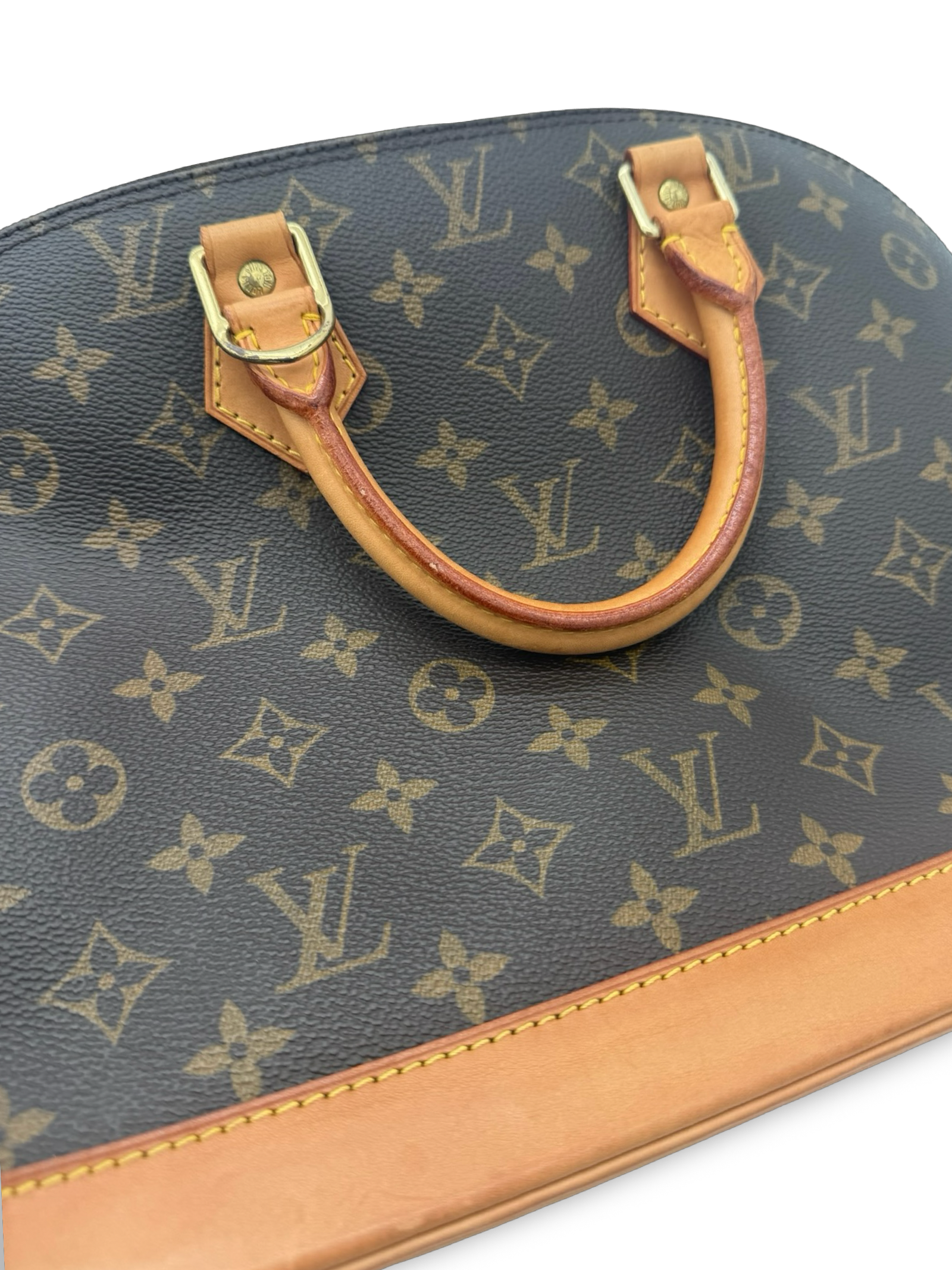 Louis Vuitton Alma PM Brown Monogram Canvas Handbag — image 6