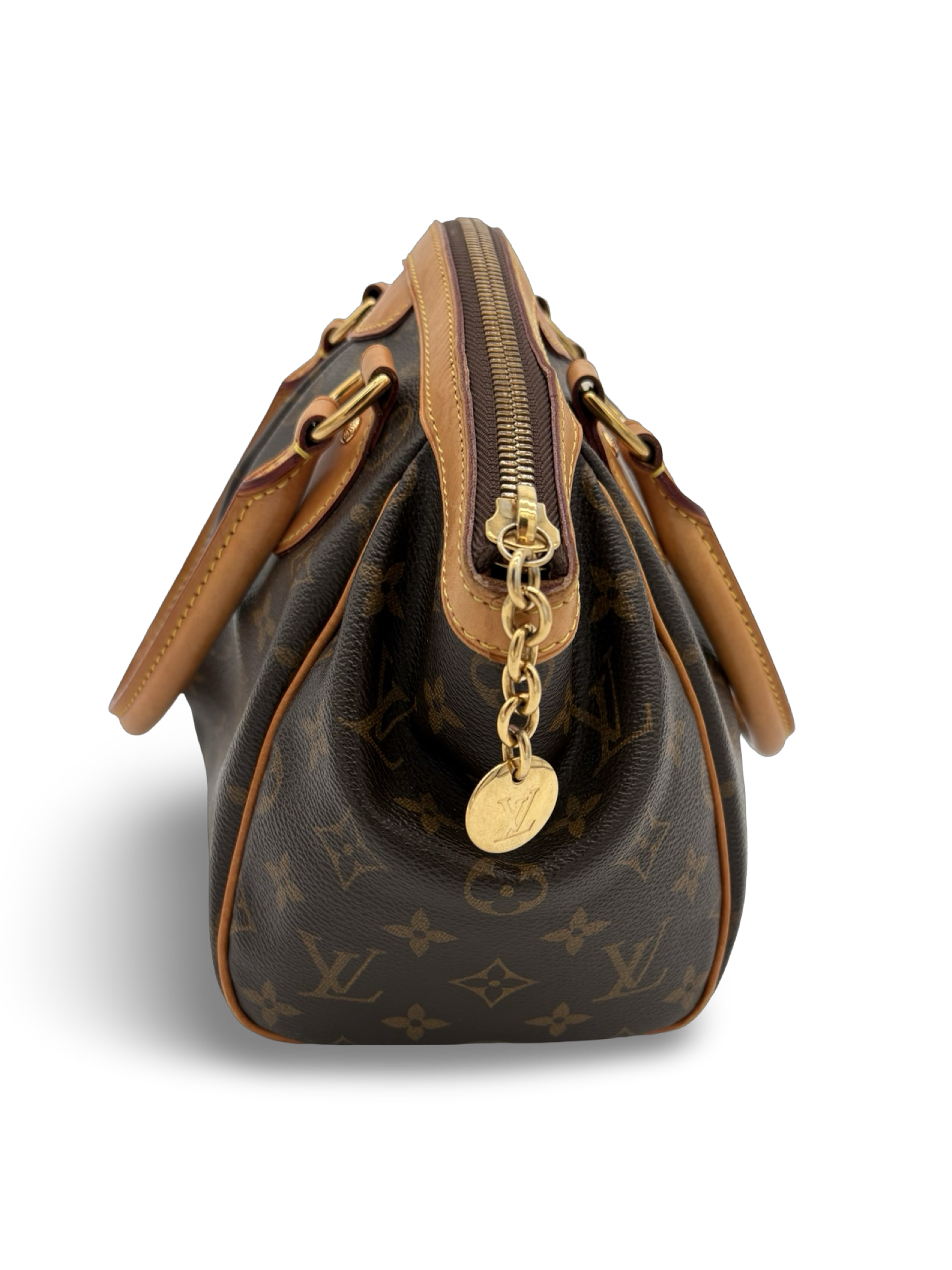 Louis Vuitton Tivoli PM Brown Monogram Canvas Shoulder / Handbag — image 5