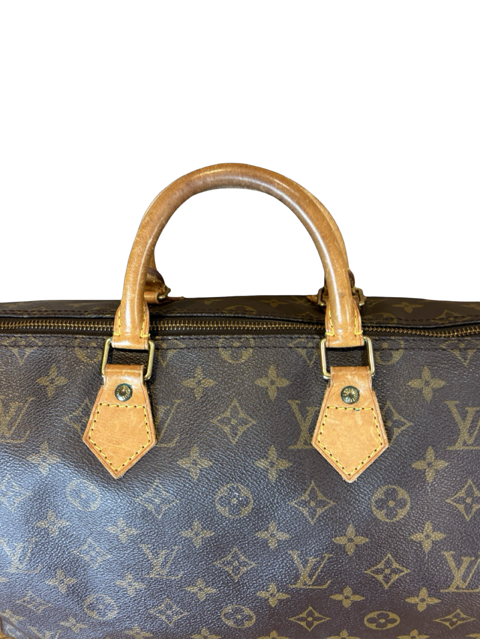 Louis Vuitton Speedy 35 Brown Monogram Canvas Handbag — image 4