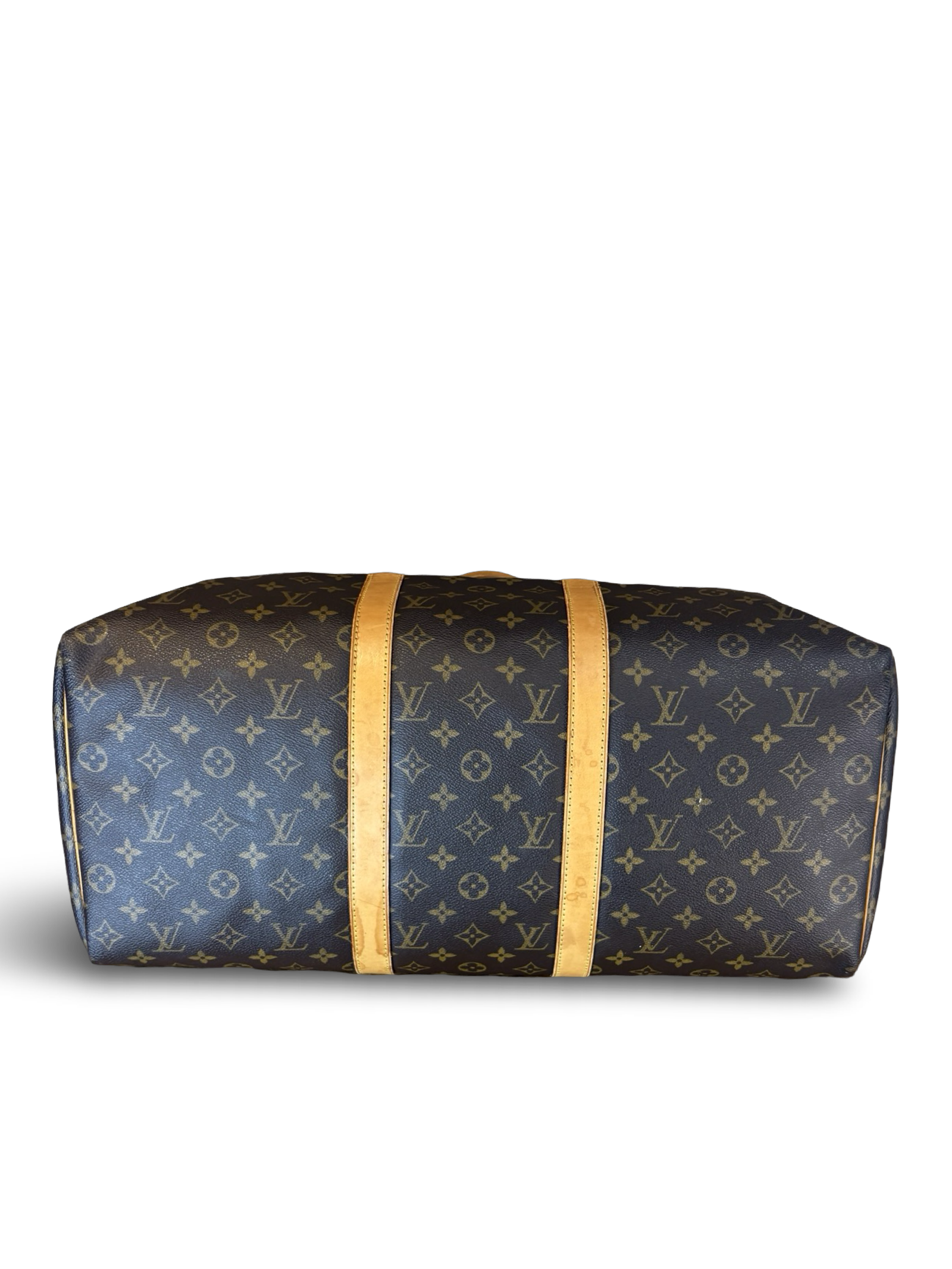 Louis Vuitton Keepall 50 Brown Monogram Canvas Travel Duffel Bag — image 12