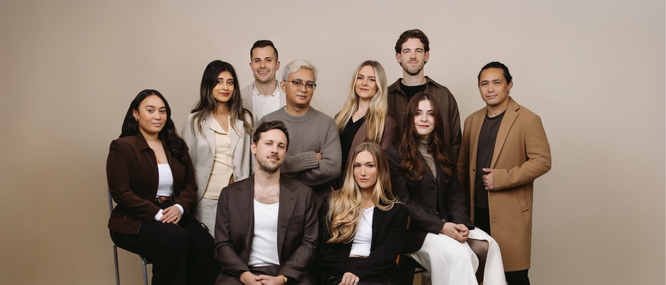 House of Psalm creative agency team group portrait in Melbourne, specialising in SEO, digital PR and content marketing