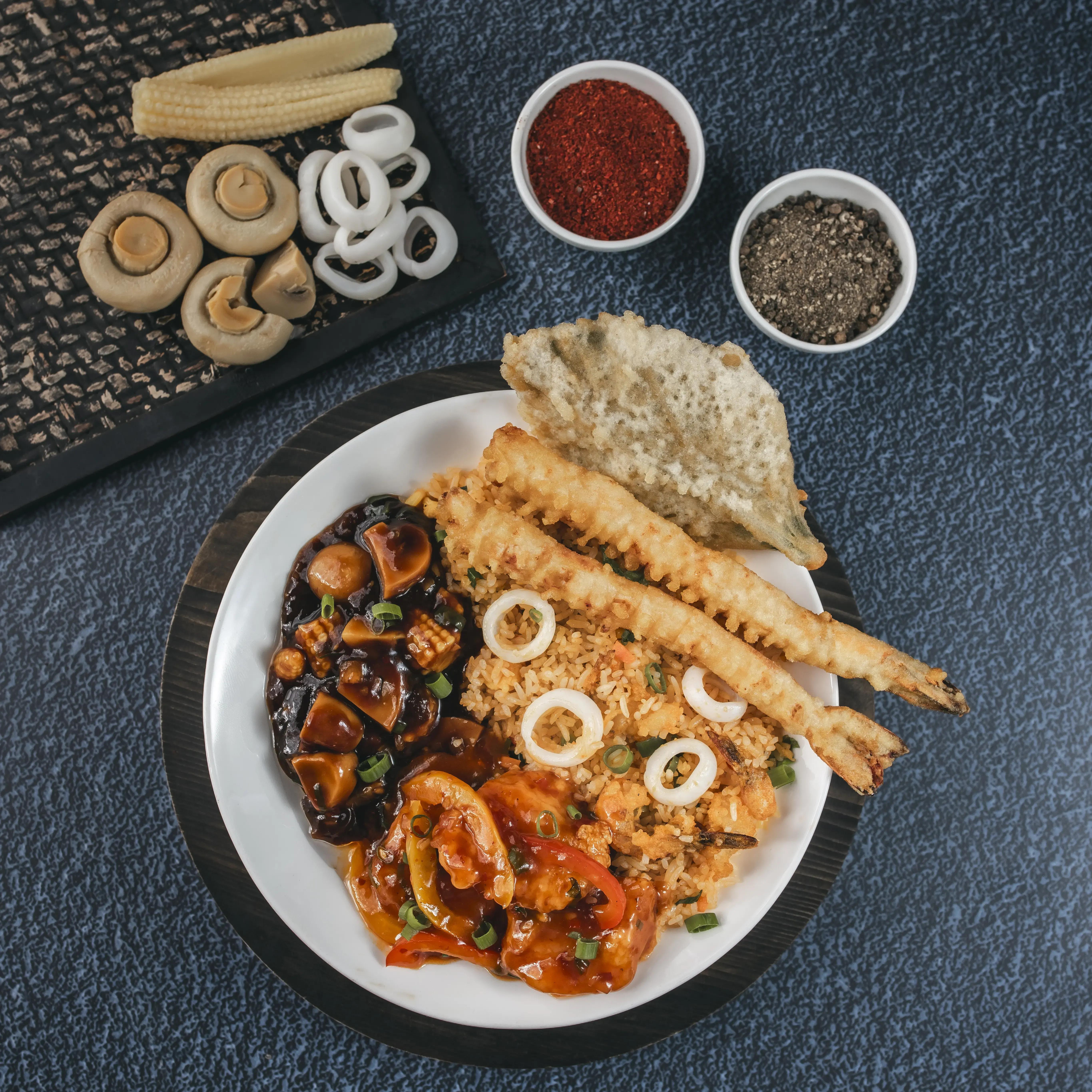 Seafood Rice Bowl