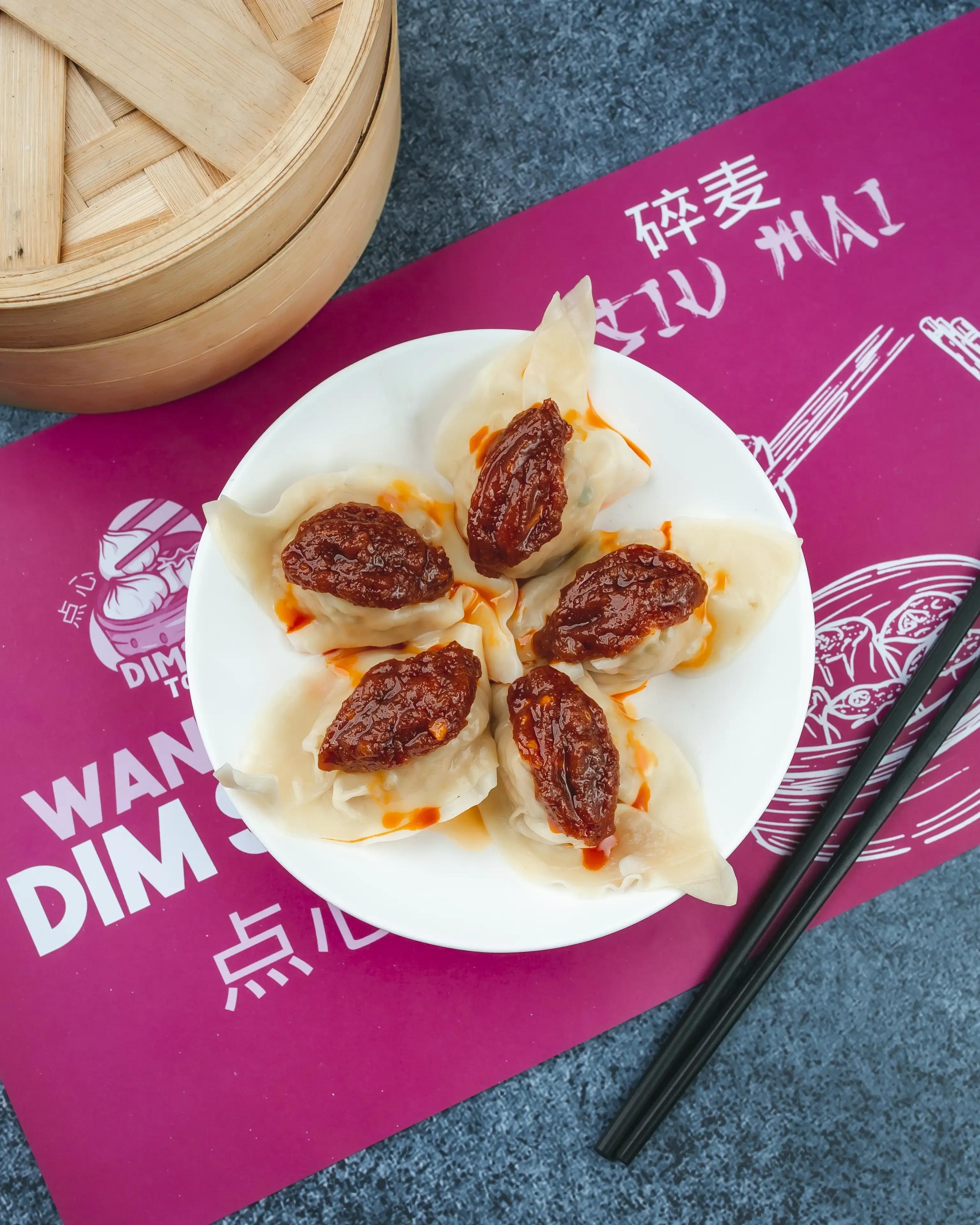 Steamed Wonton In Red Chilli Oil