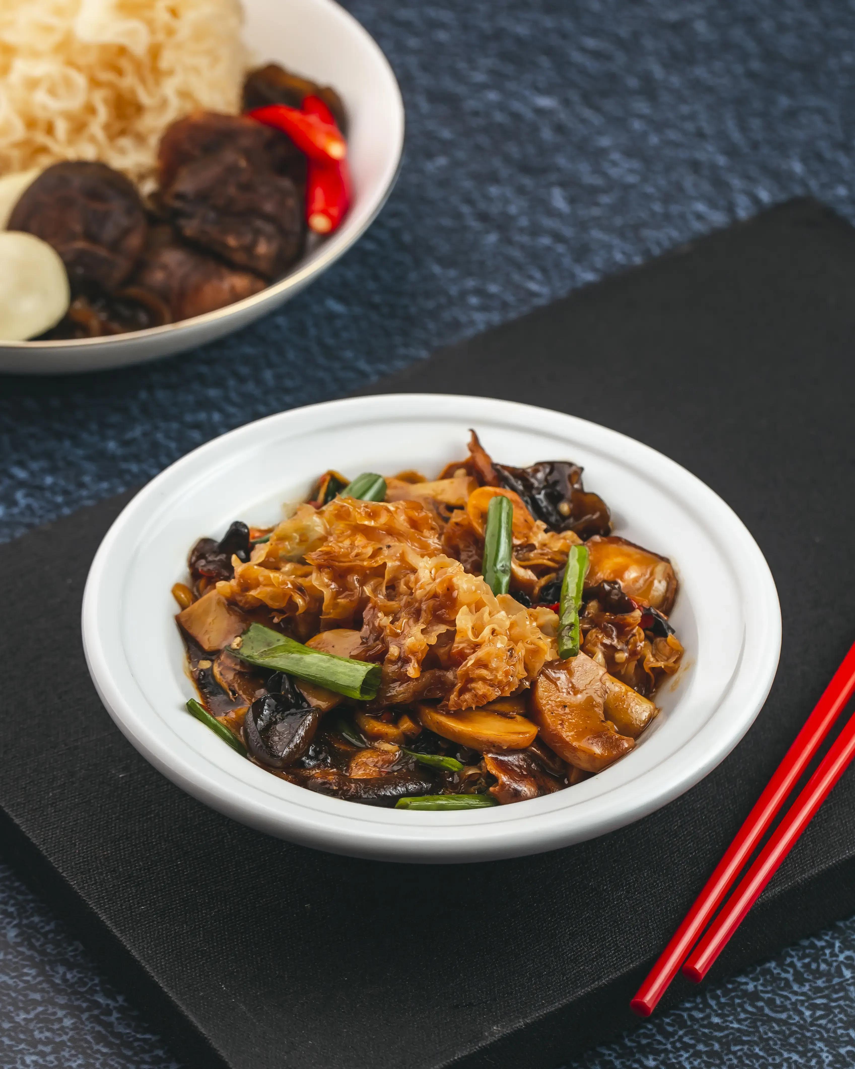 "4" Treasure Mushroom with Ginger Chili