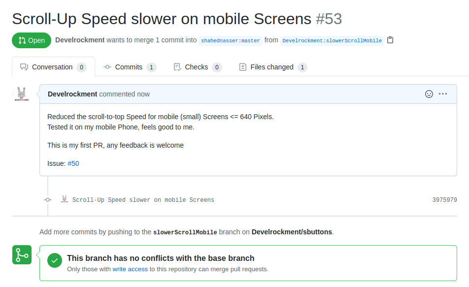 GitHub Create new Pull Request