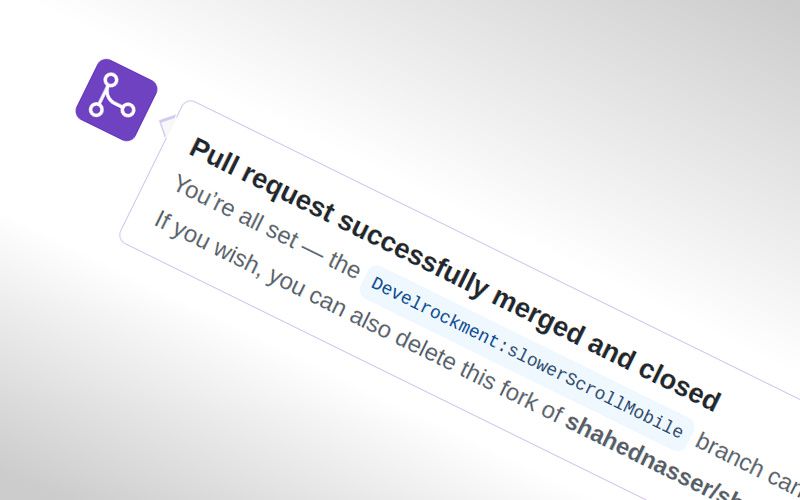 Pull request successfully merged and closed
