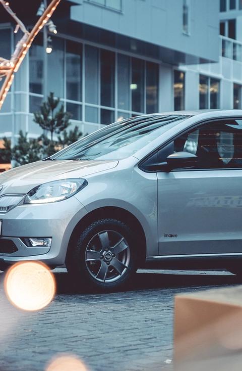 Skoda Citigo e IV i bymiljø