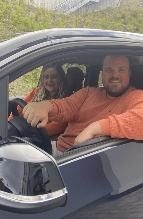 Per Arne og Marita er stolte innehavere av bilabonnement fra imove. imove bilabonnement