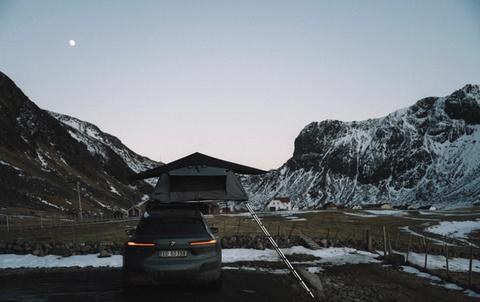 BMW ix lofoten ferie