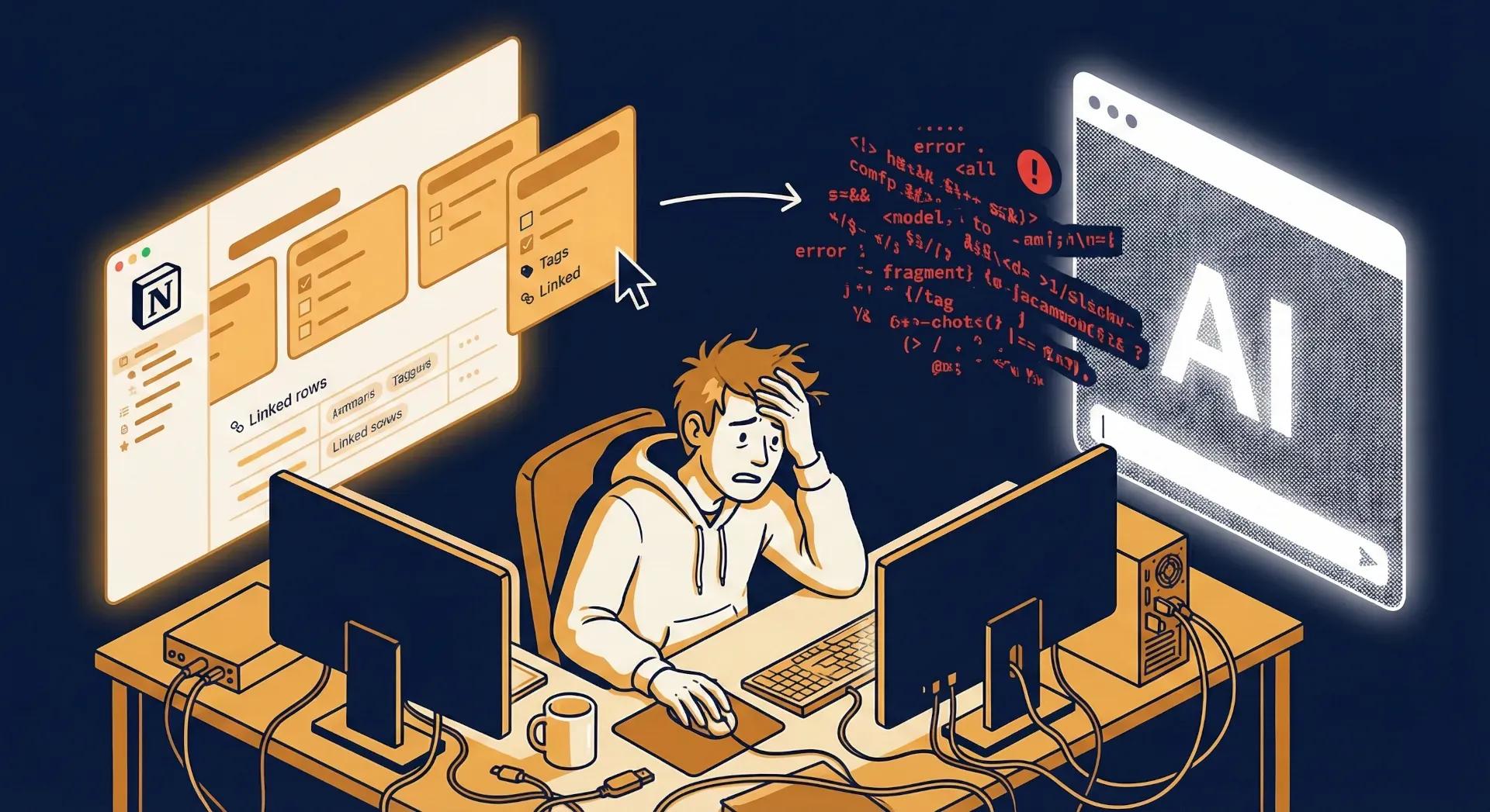 The Copy-Paste Tax: Why Getting Notion Data into Your AI Is Harder Than It Should Be