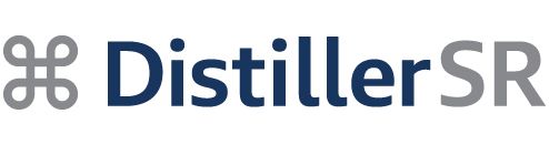 DistillerSR Inc. logo on a personalized direct mail postcard