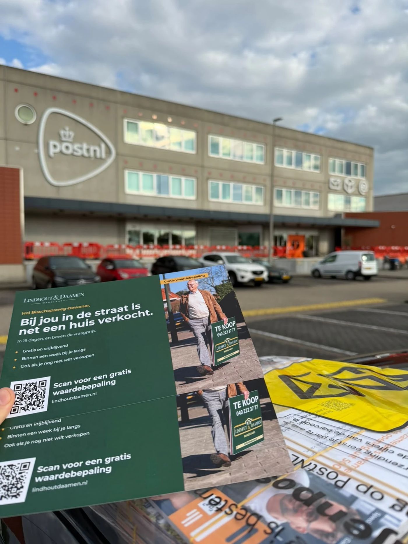 Kaarten van Lindhout & Daamen voor een sorteercentrum van PostNL