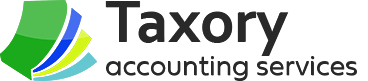 Taxory Accounting & logo on a personalized direct mail postcard