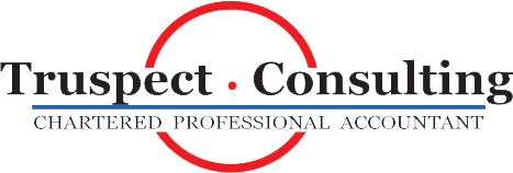 Truspect Consulting logo on a personalized direct mail postcard