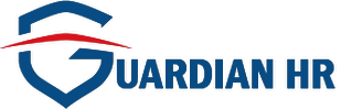 Guardian HR logo on a personalized direct mail postcard