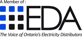 RR Power Consulting Inc. logo on a personalized direct mail postcard